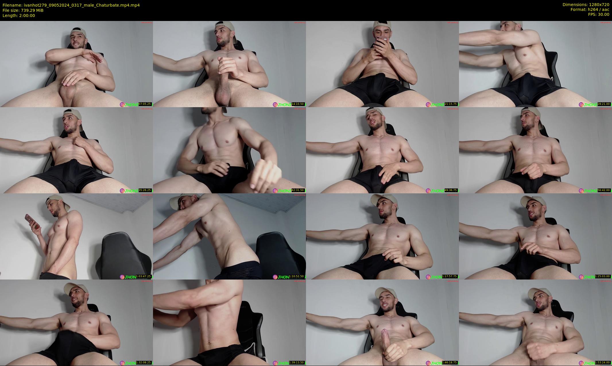 ivanhot279 — 120 minute Chaturbate male cam show recording, 720p, May 9, 2024