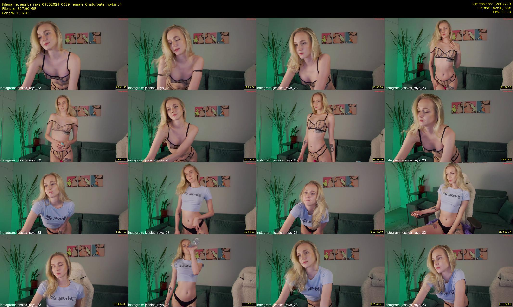 jessica_rays — 97 minute Chaturbate couple cam show recording, 720p, May 9, 2024