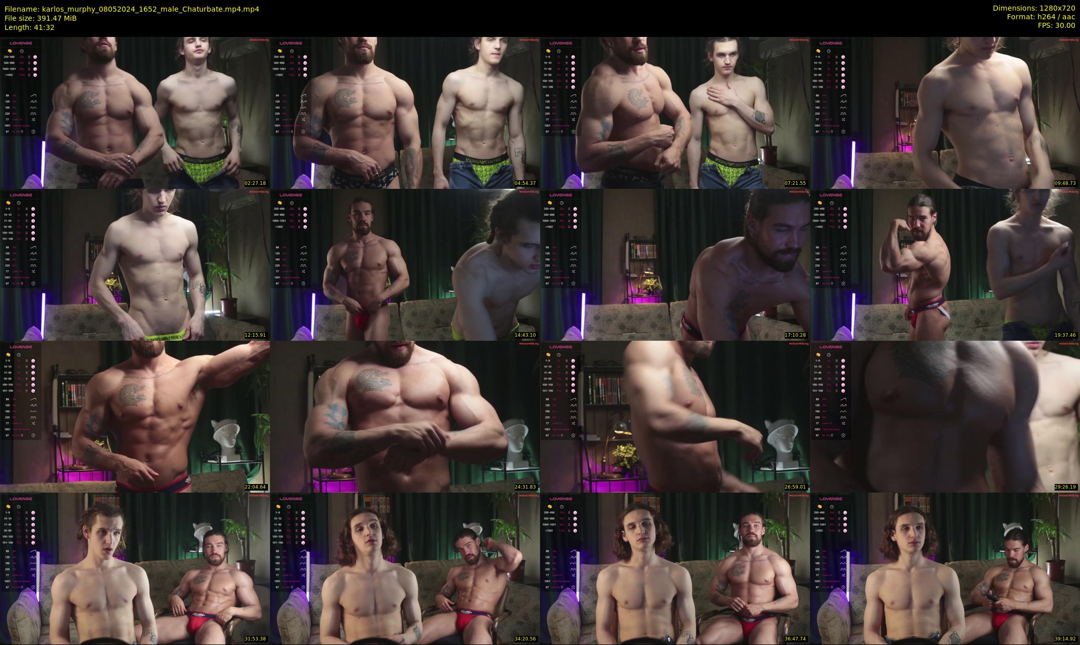 karlos_murphy — 42 minute Chaturbate male cam show recording, 720p, May 8, 2024