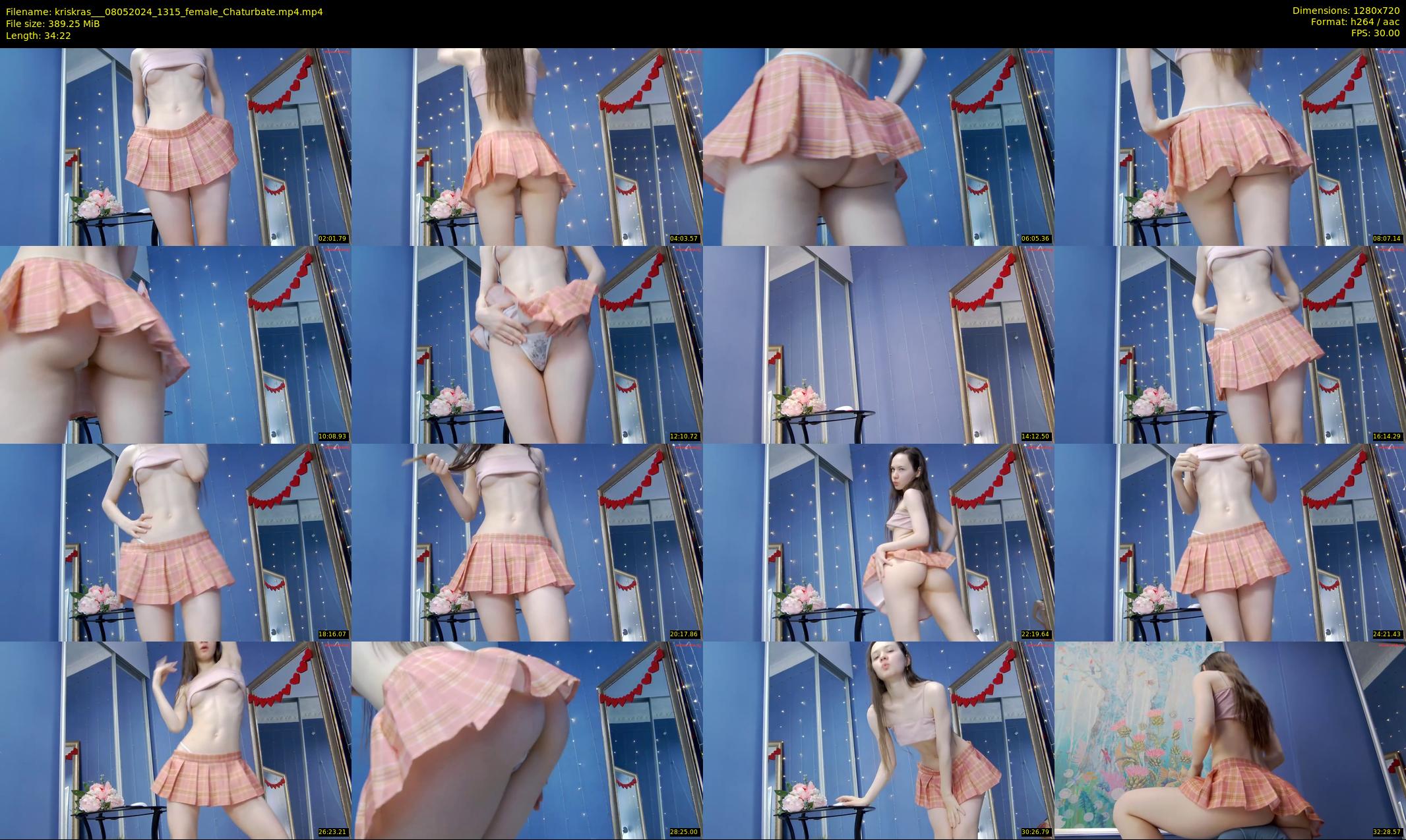 kriskras__ — 35 minute Chaturbate female cam show recording, 720p, May 8, 2024