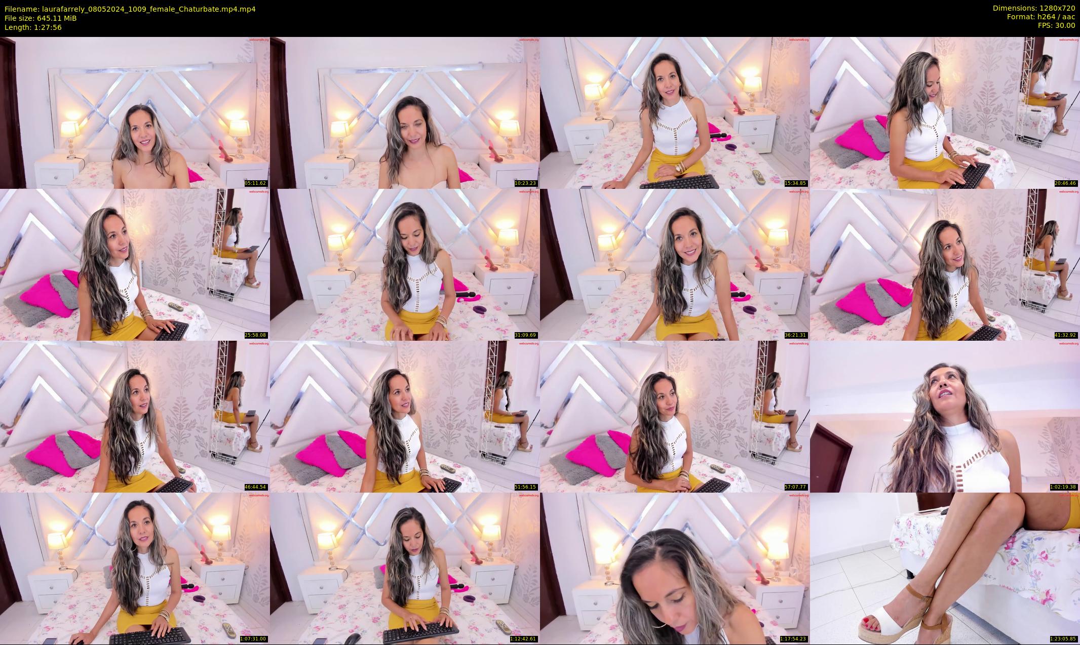 laurafarrely — 88 minute Chaturbate female cam show recording, 720p, May 8, 2024