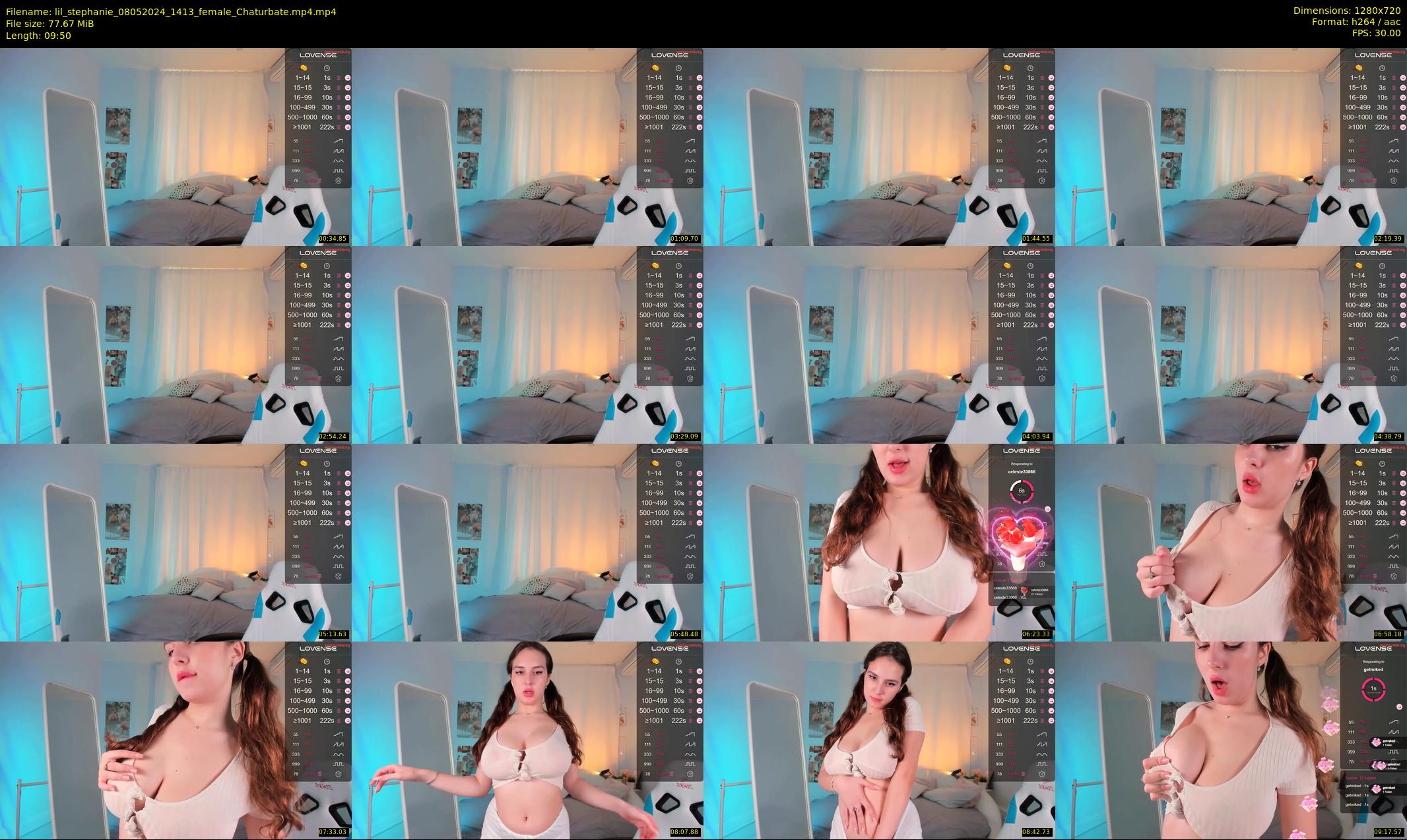 lil_stephanie — 10 minute Chaturbate female cam show recording, 720p, May 8, 2024