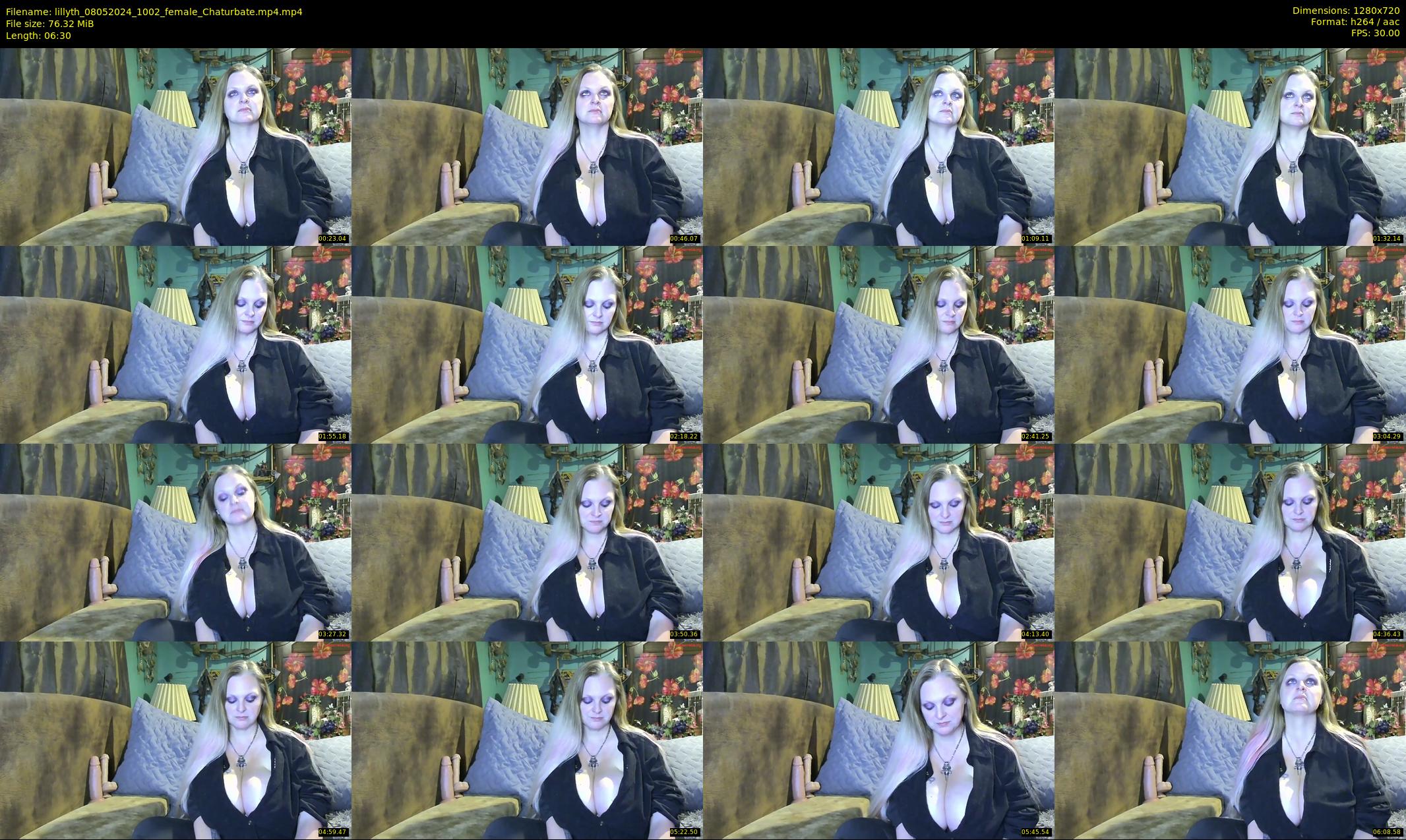 lillyth — 7 minute Chaturbate female cam show recording, 720p, May 8, 2024