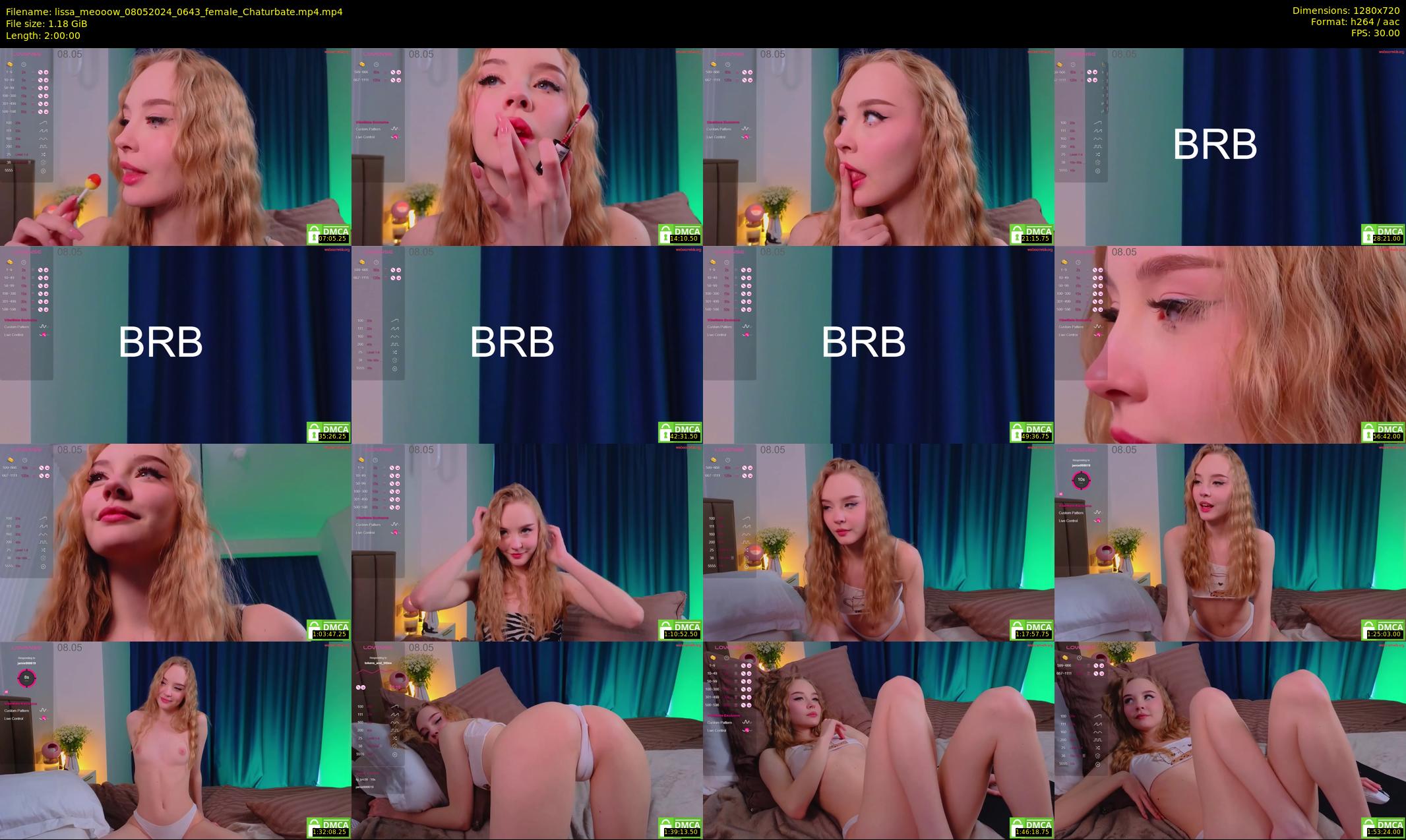 lissa_meooow — 120 minute Chaturbate female cam show recording, 720p, May 8, 2024