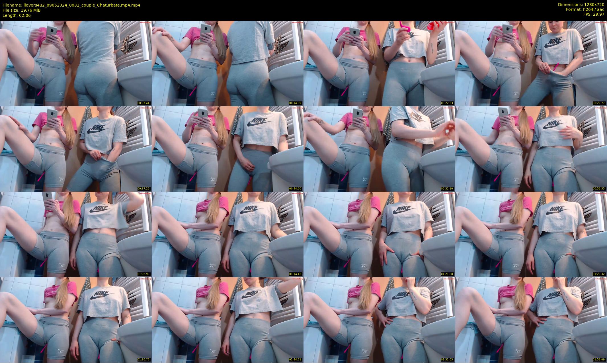 llovers4u2 — 3 minute Chaturbate couple cam show recording, 720p, May 9, 2024