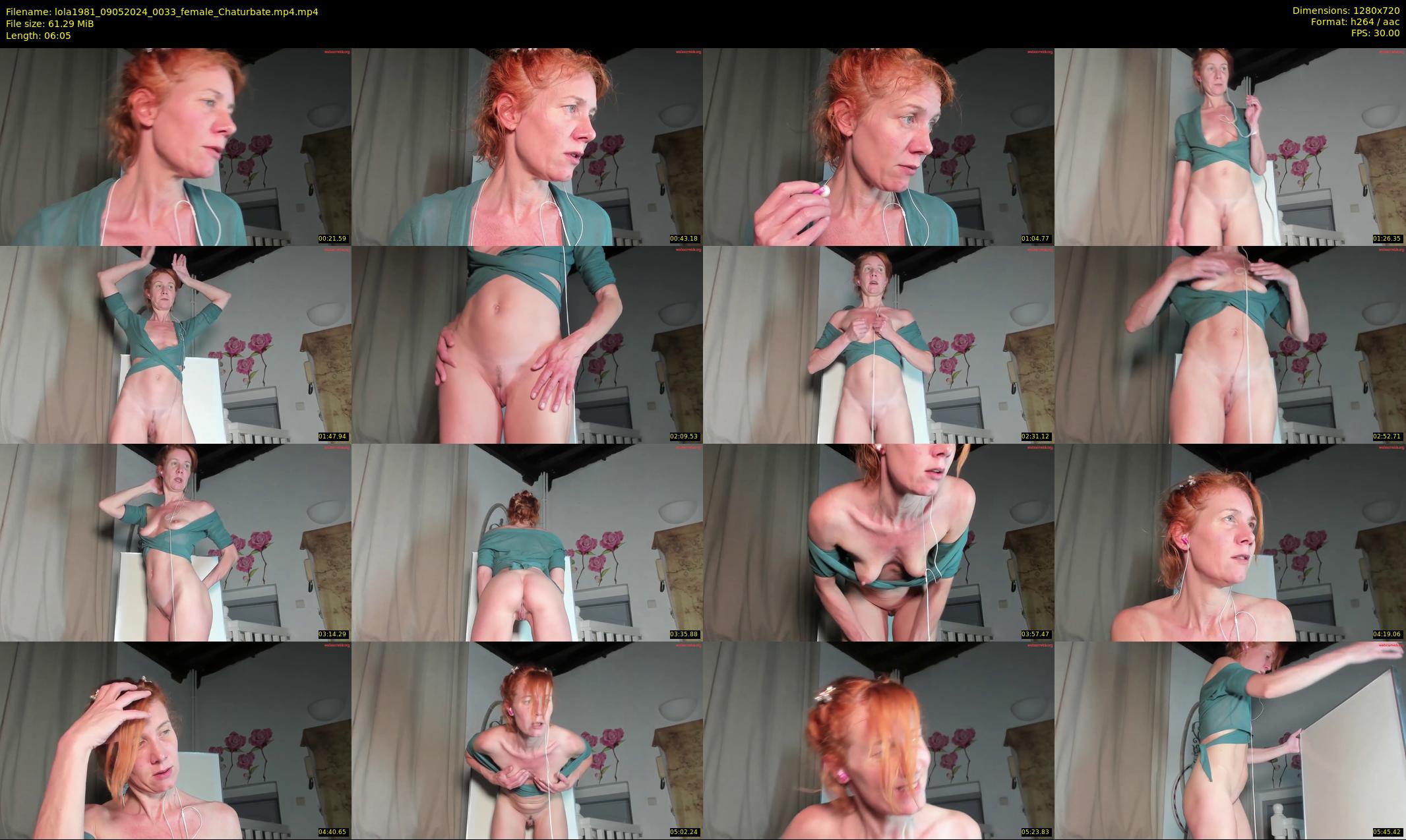 lola1981 — 7 minute Chaturbate female cam show recording, 720p, May 9, 2024