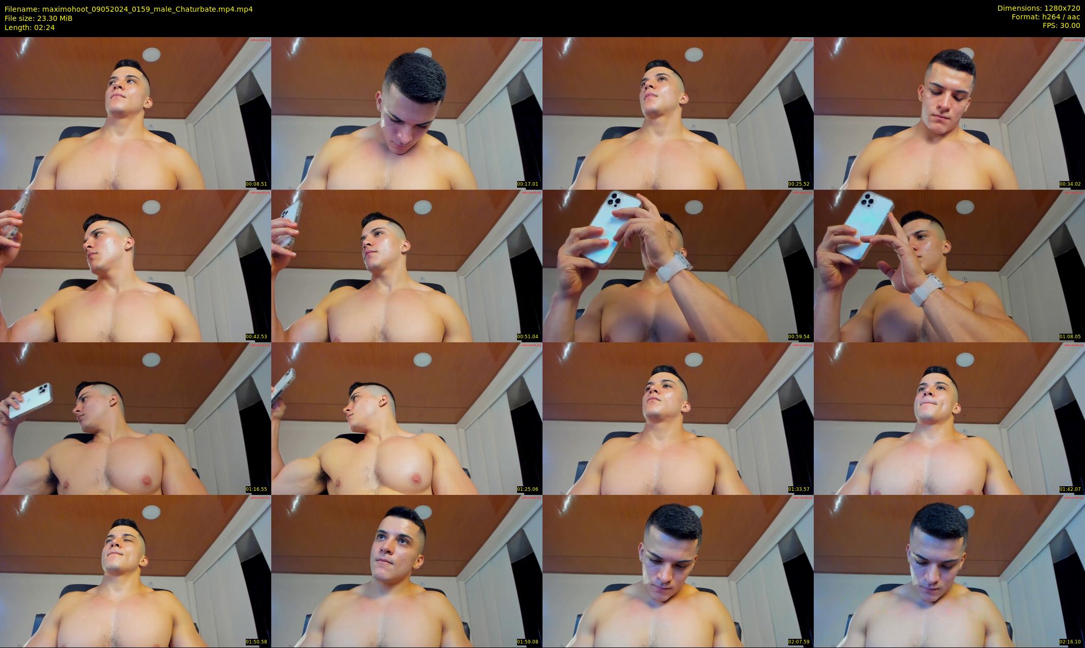 maximohoot — 3 minute Chaturbate male cam show recording, 720p, May 9, 2024
