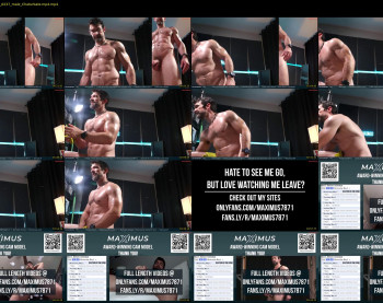 maximus_787 — 7 minute Chaturbate male cam show recording, 720p, May 9, 2024