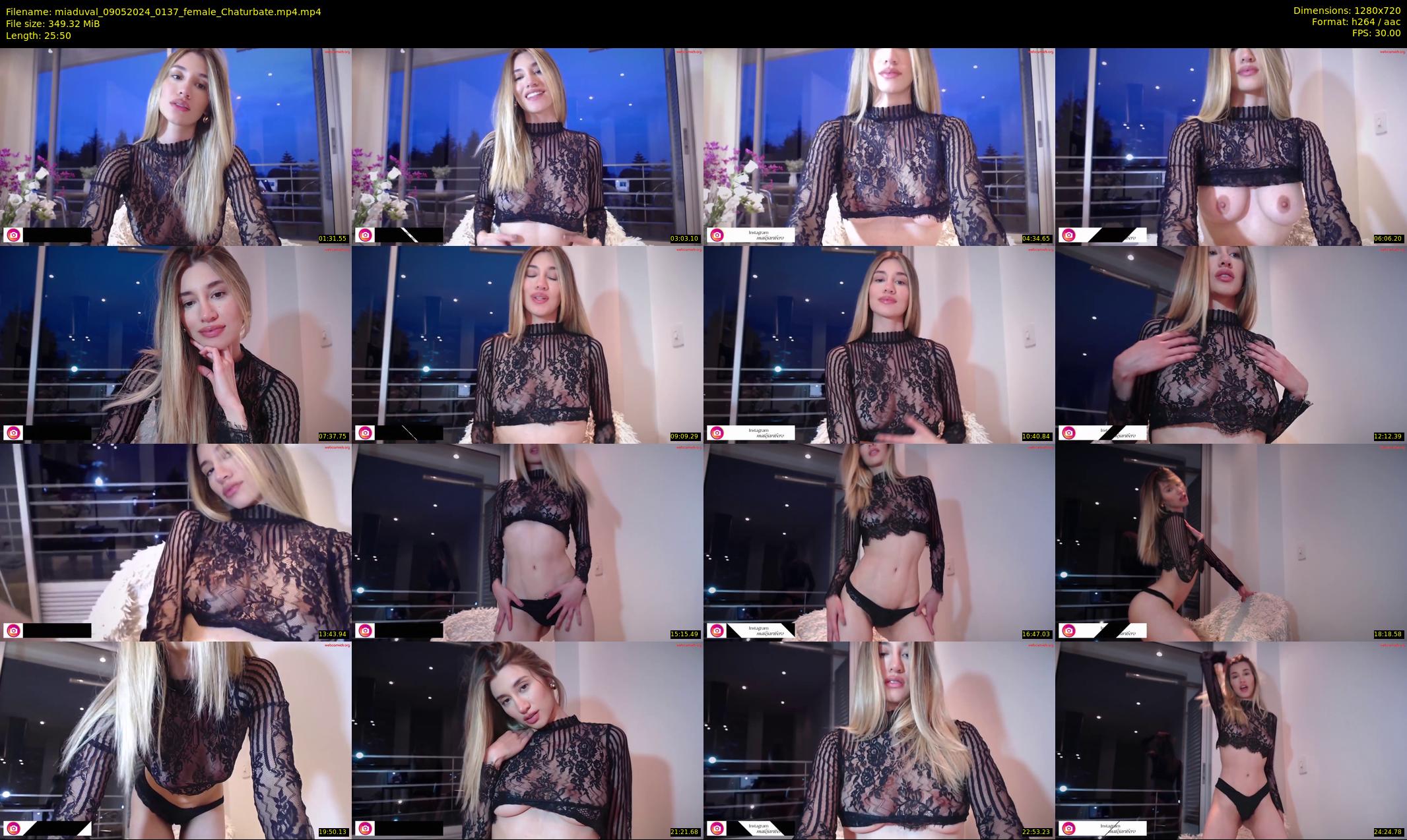 miaduval — 26 minute Chaturbate female cam show recording, 720p, May 9, 2024