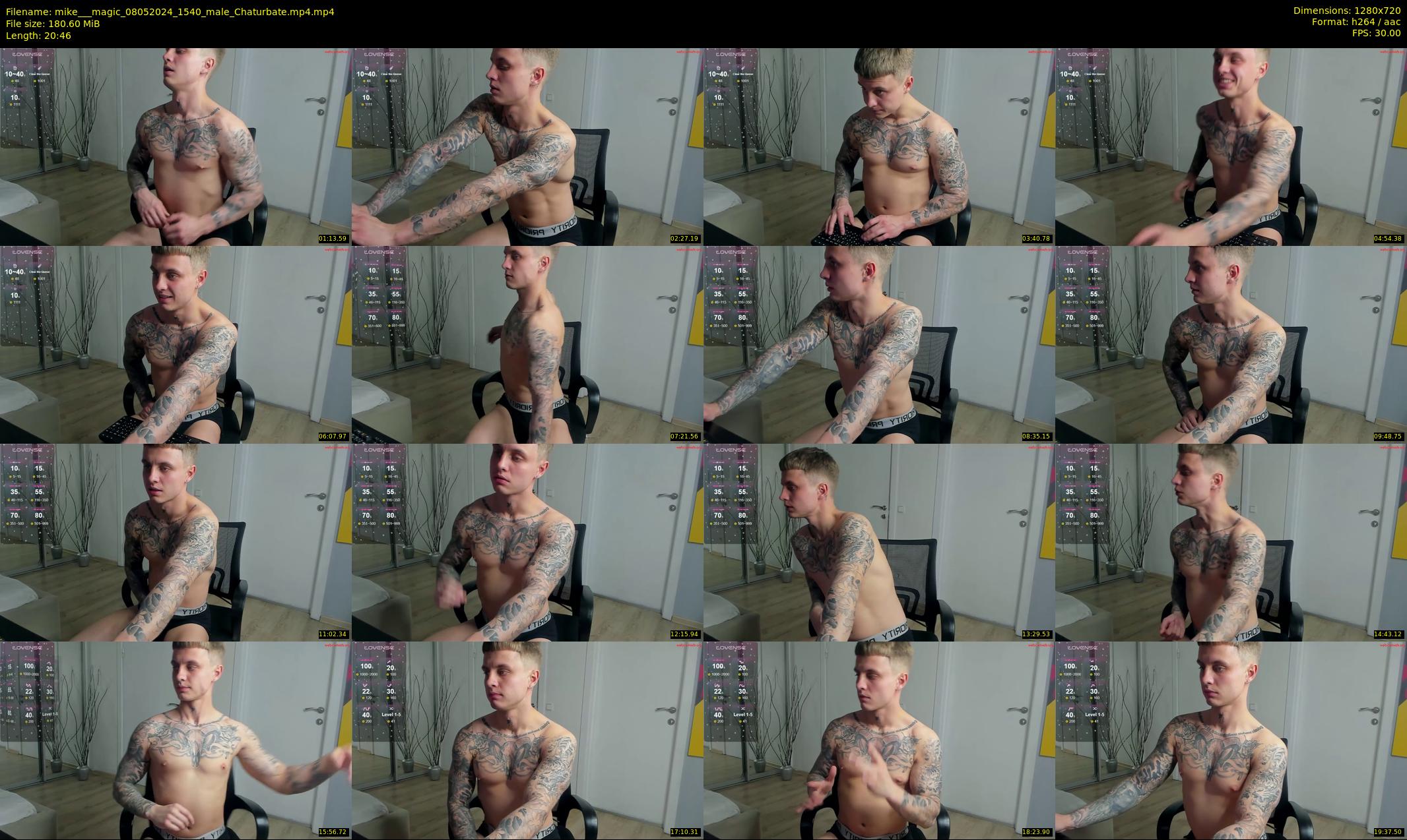 mike___magic — 21 minute Chaturbate male cam show recording, 720p, May 8, 2024