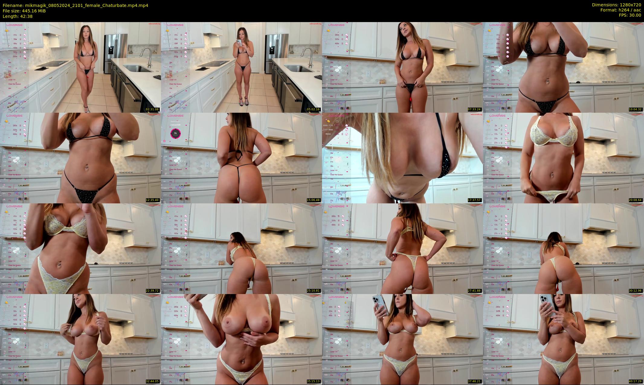 mikmagik — 43 minute Chaturbate female cam show recording, 720p, May 8, 2024