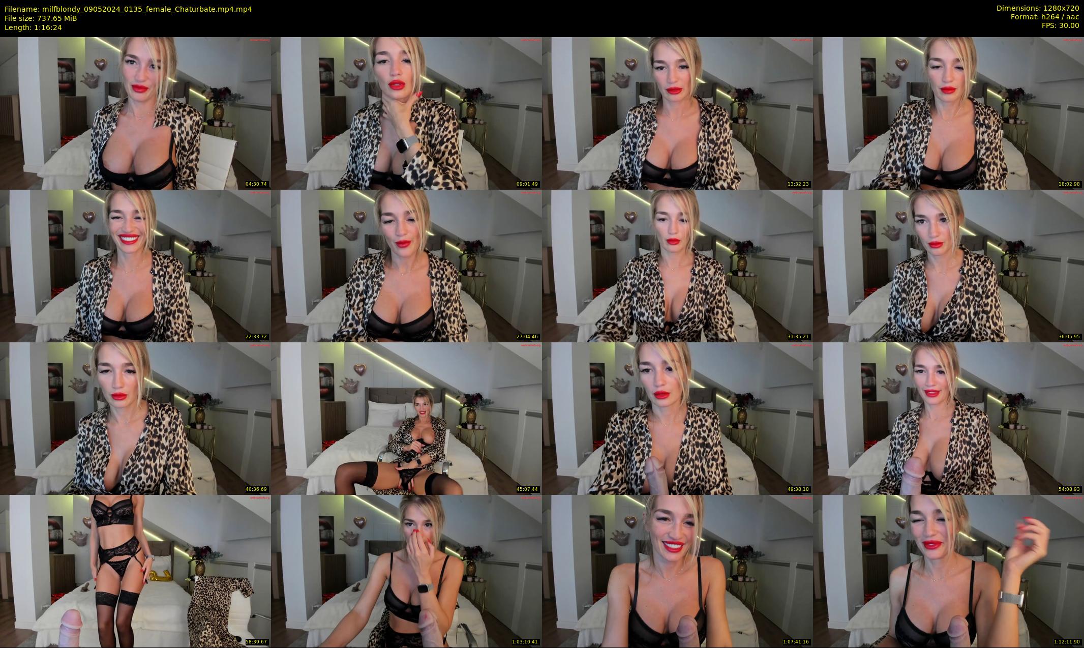 milfblondy — 77 minute Chaturbate female cam show recording, 720p, May 9, 2024