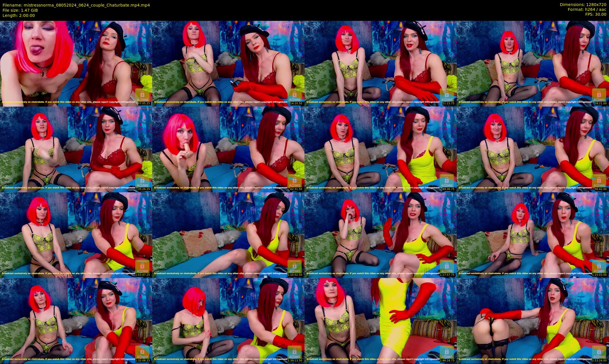 mistressnorma — 120 minute Chaturbate female cam show recording, 720p, May 8, 2024