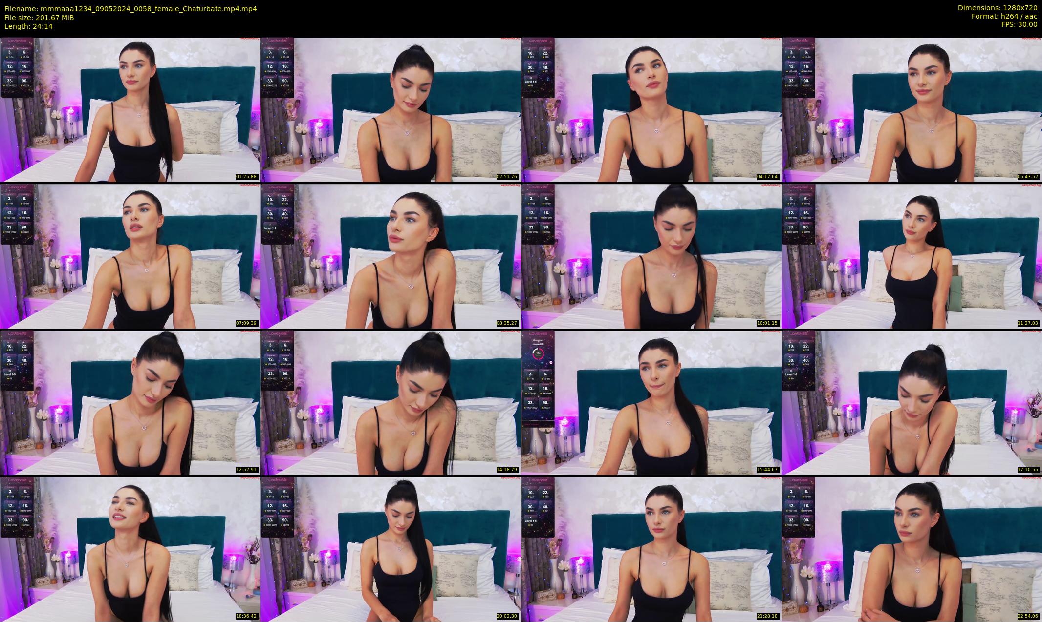 mmmaaa1234 — 25 minute Chaturbate female cam show recording, 720p, May 9, 2024