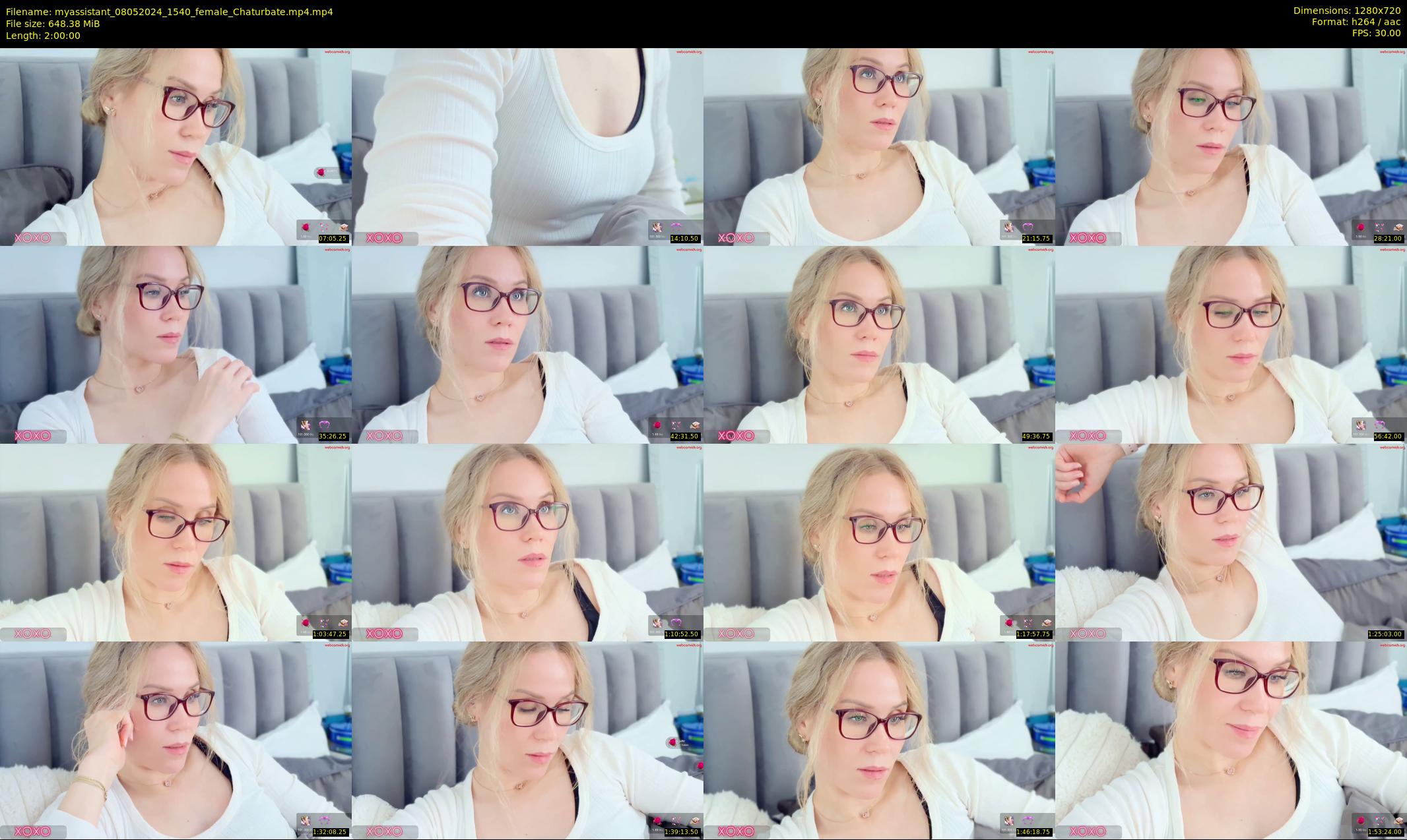 myassistant — 120 minute Chaturbate female cam show recording, 720p, May 8, 2024
