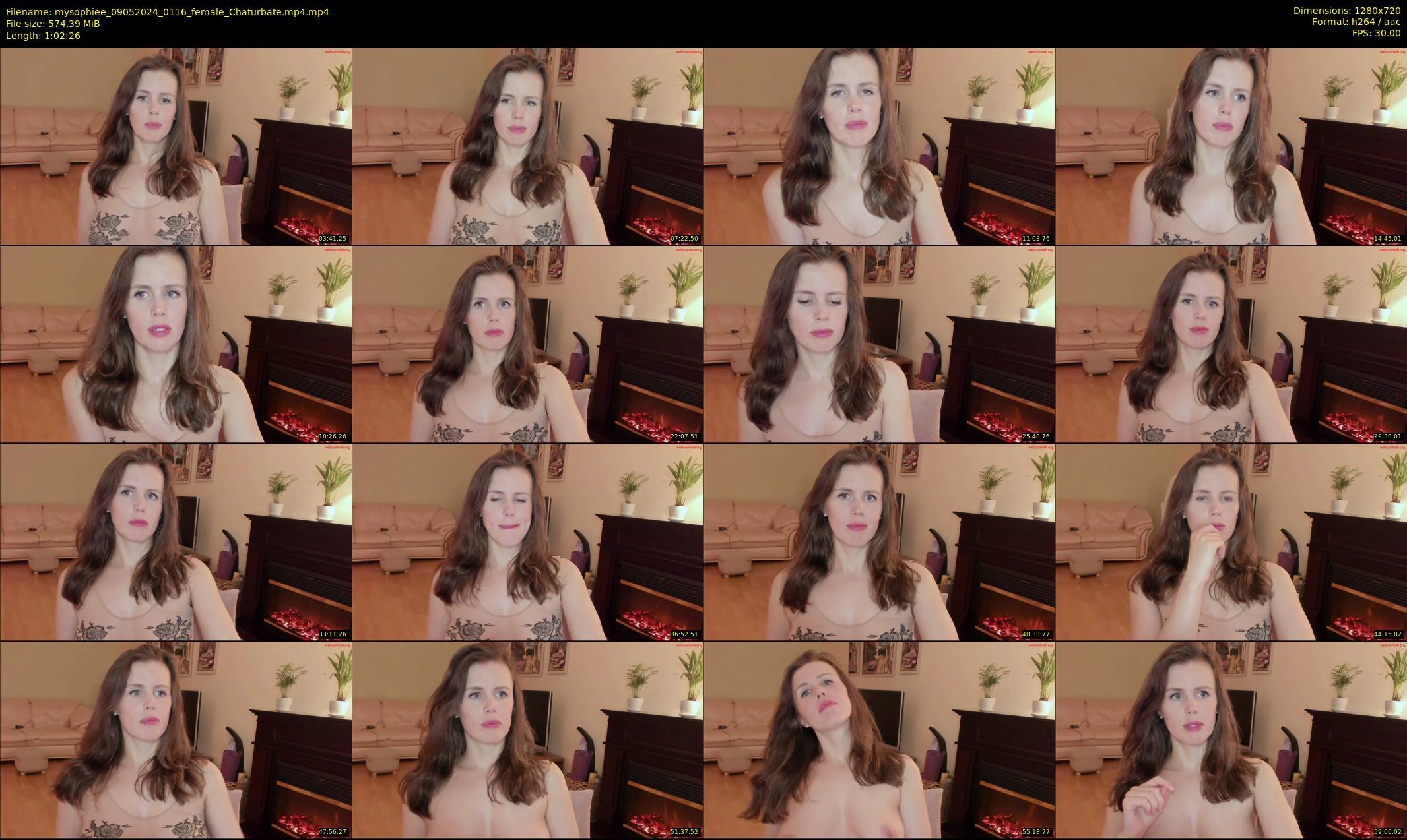 mysophiee — 63 minute Chaturbate female cam show recording, 720p, May 9, 2024