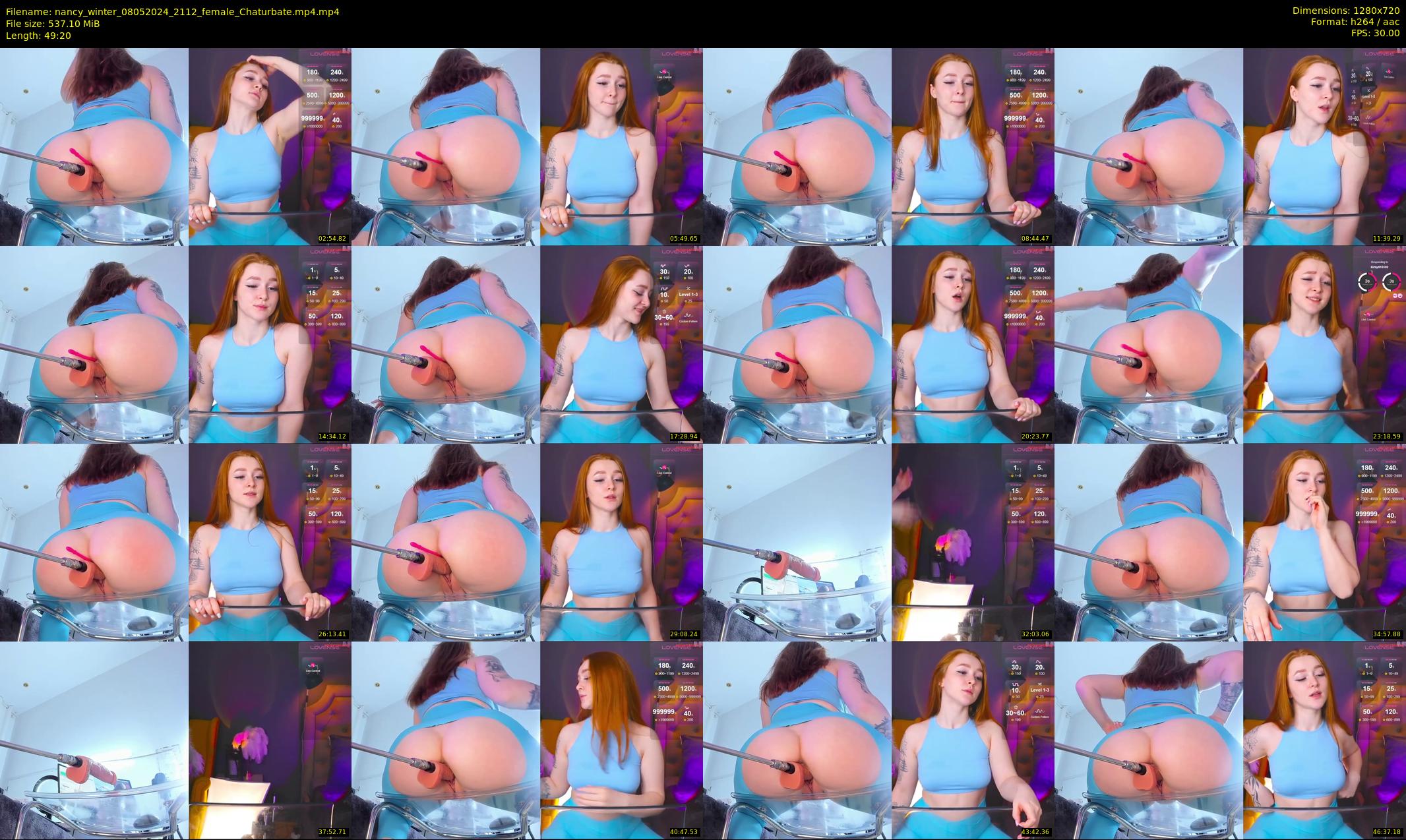 nancy_winter — 50 minute Chaturbate female cam show recording, 720p, May 8, 2024