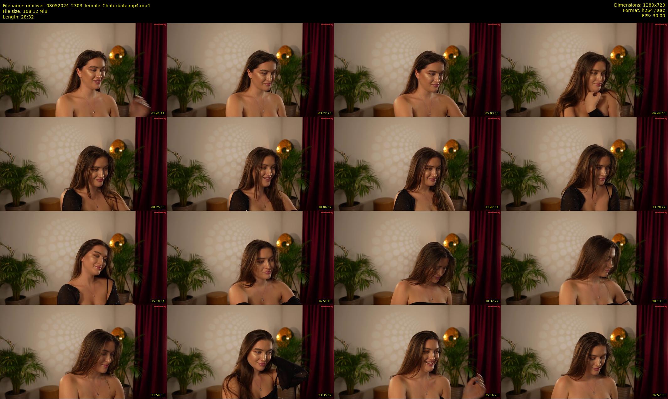 omiliver — 29 minute Chaturbate female cam show recording, 720p, May 8, 2024