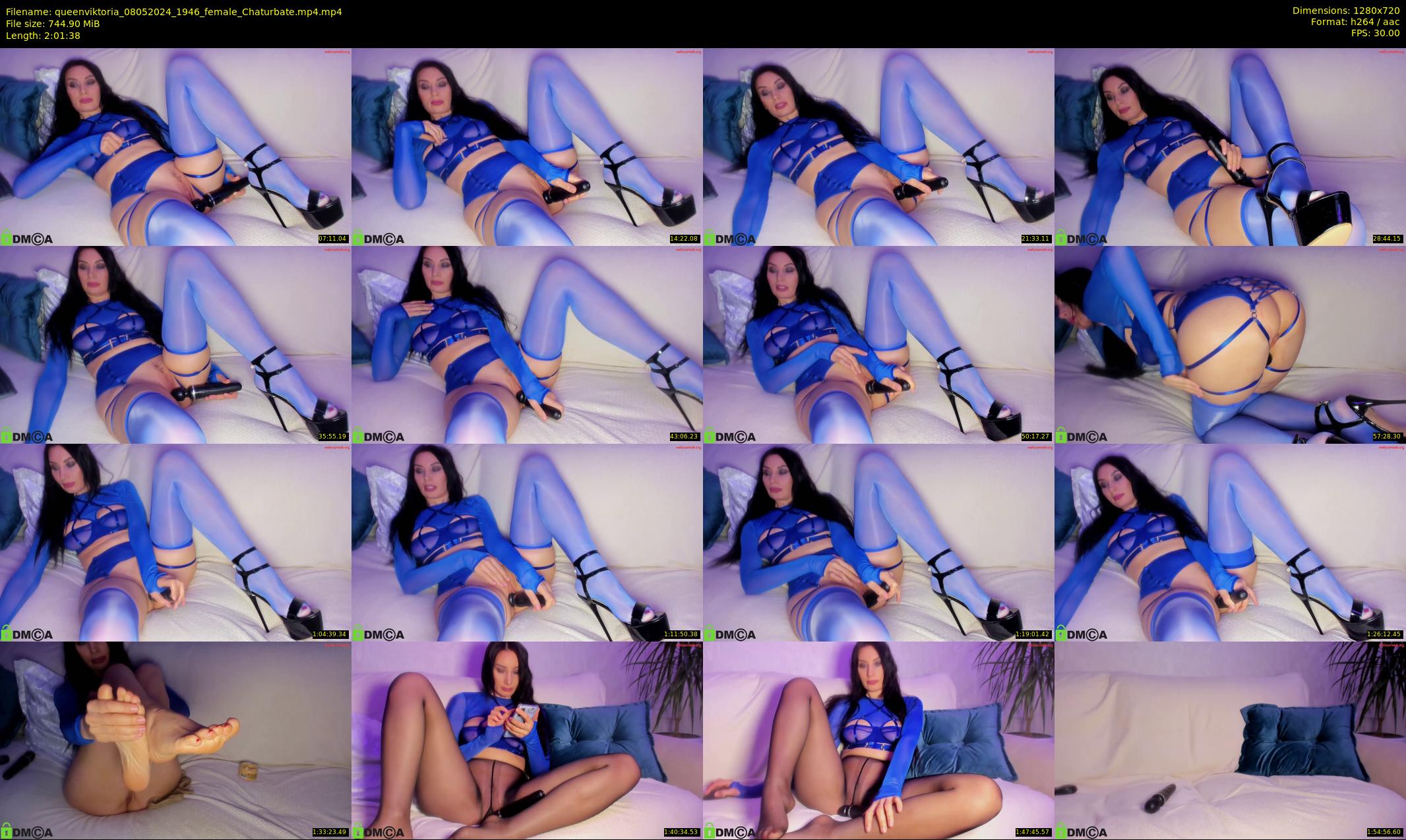 queenviktoria — 122 minute Chaturbate female cam show recording, 720p, May 8, 2024
