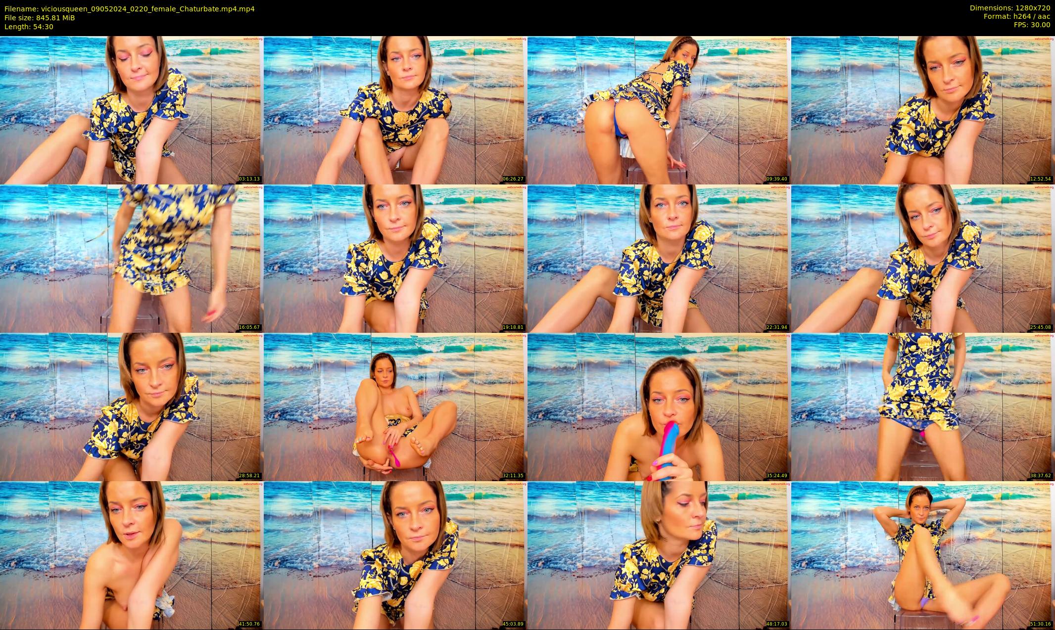 viciousqueen — 55 minute Chaturbate female cam show recording, 720p, May 9, 2024