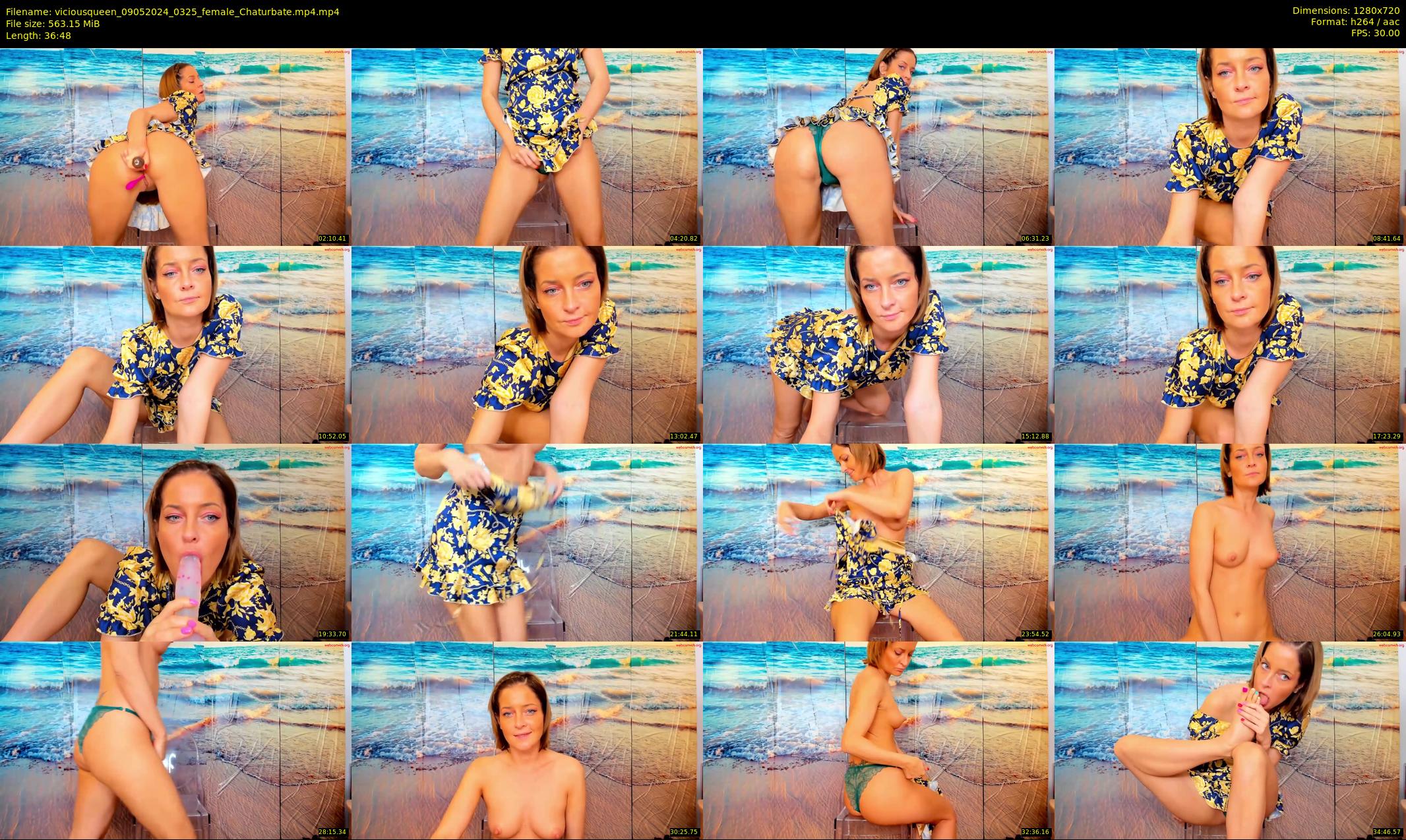 viciousqueen — 37 minute Chaturbate female cam show recording, 720p, May 9, 2024