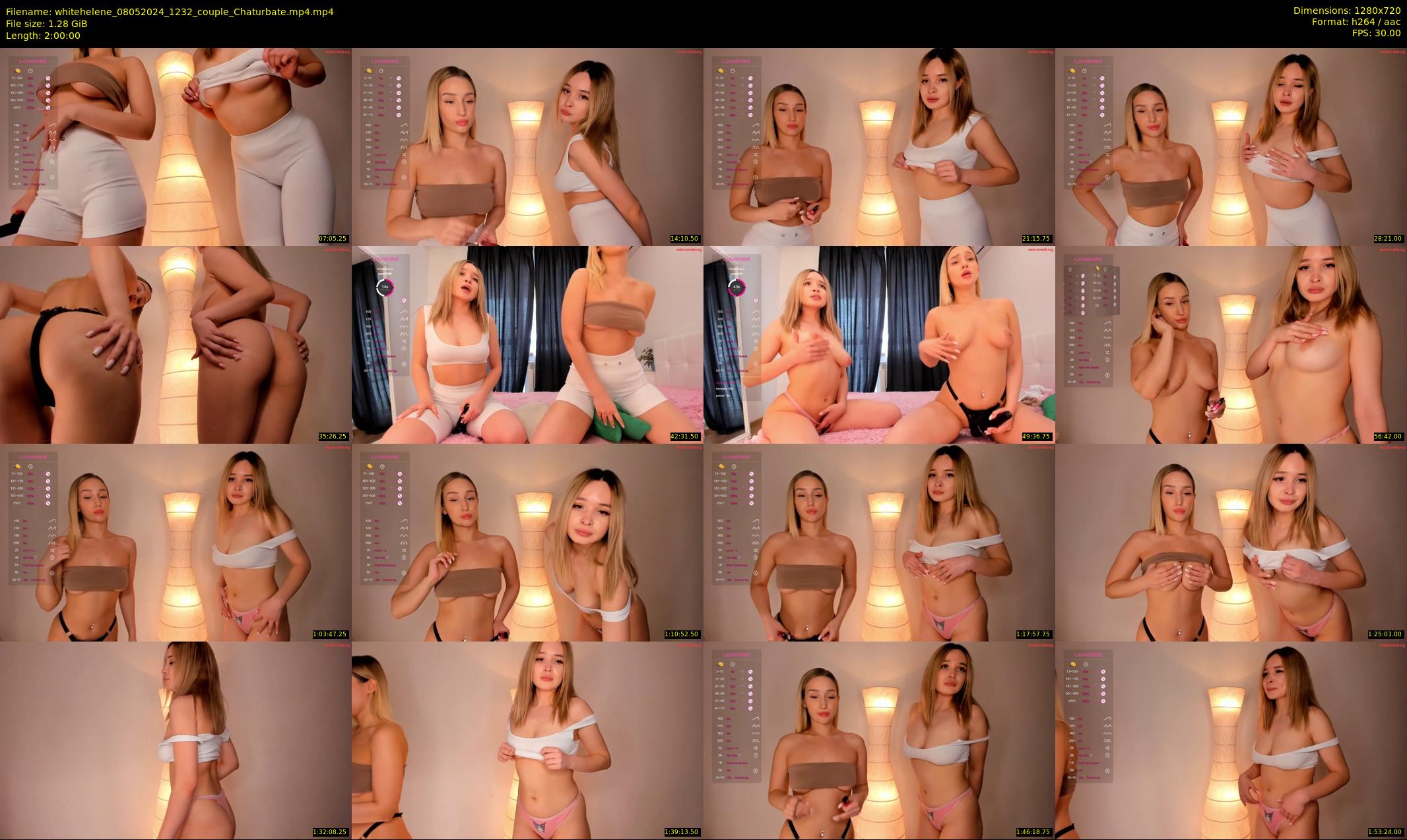 whitehelene — 120 minute Chaturbate female cam show recording, 720p, May 8, 2024