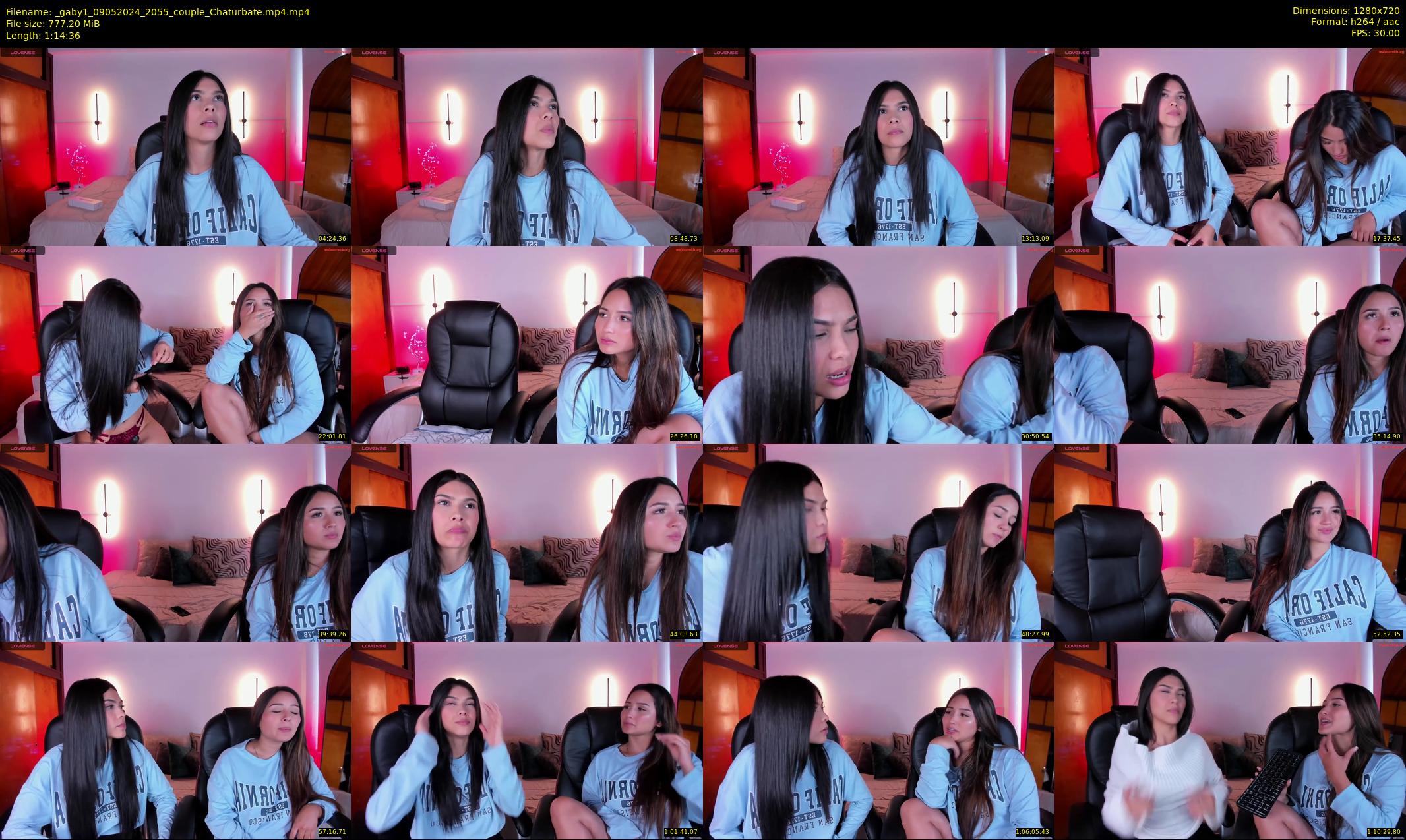 _gaby1 — 75 minute Chaturbate female cam show recording, 720p, May 9, 2024