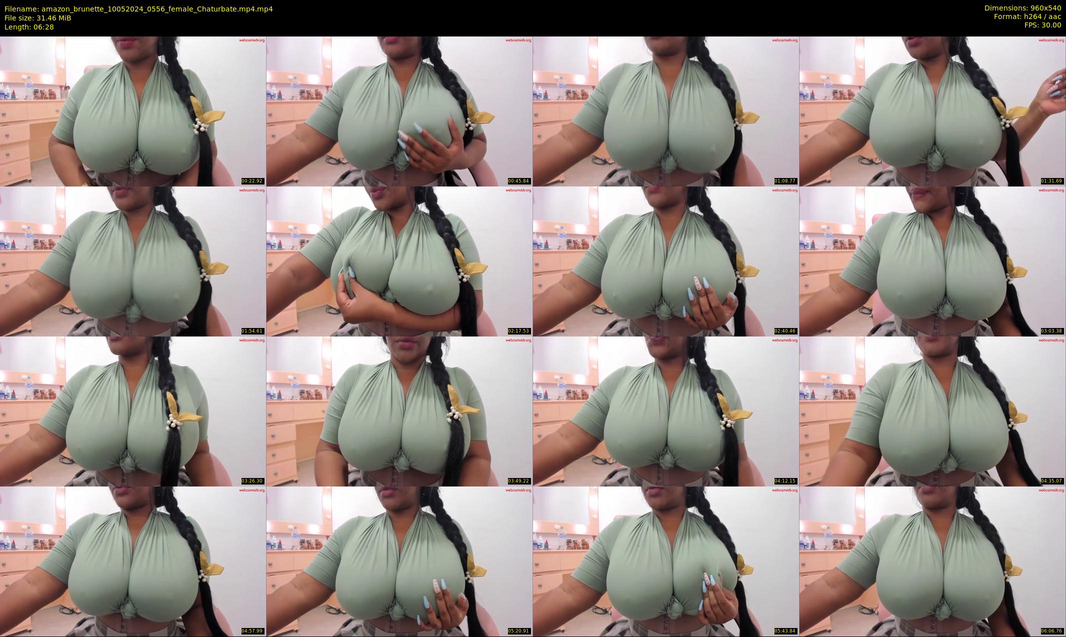 amazon_brunette — 7 minute Chaturbate female cam show recording, 480p, May 10, 2024