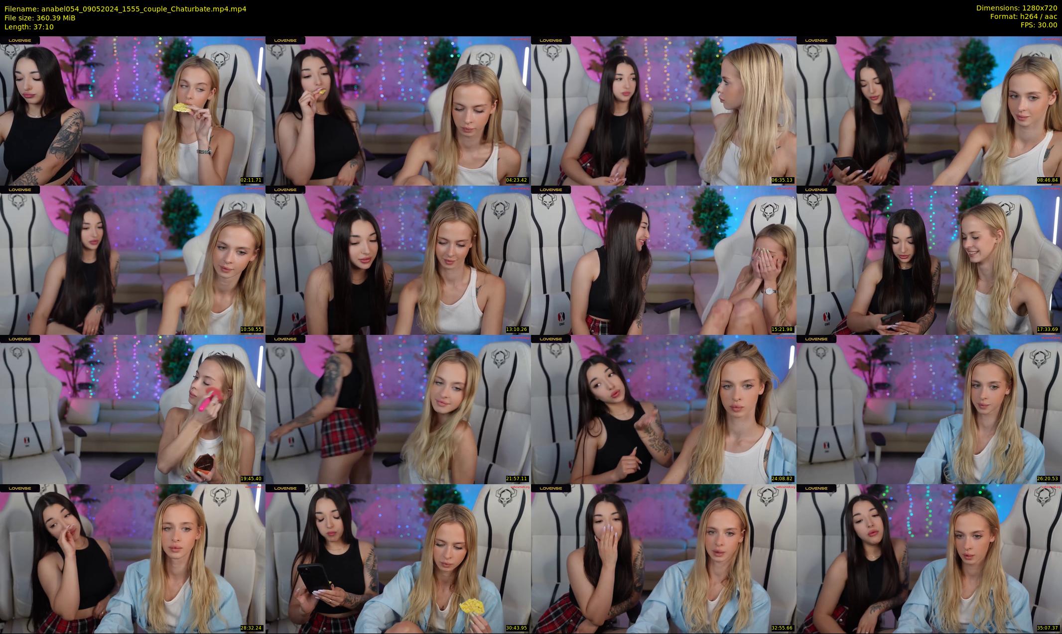 anabel054 — 38 minute Chaturbate female cam show recording, 720p, May 9, 2024