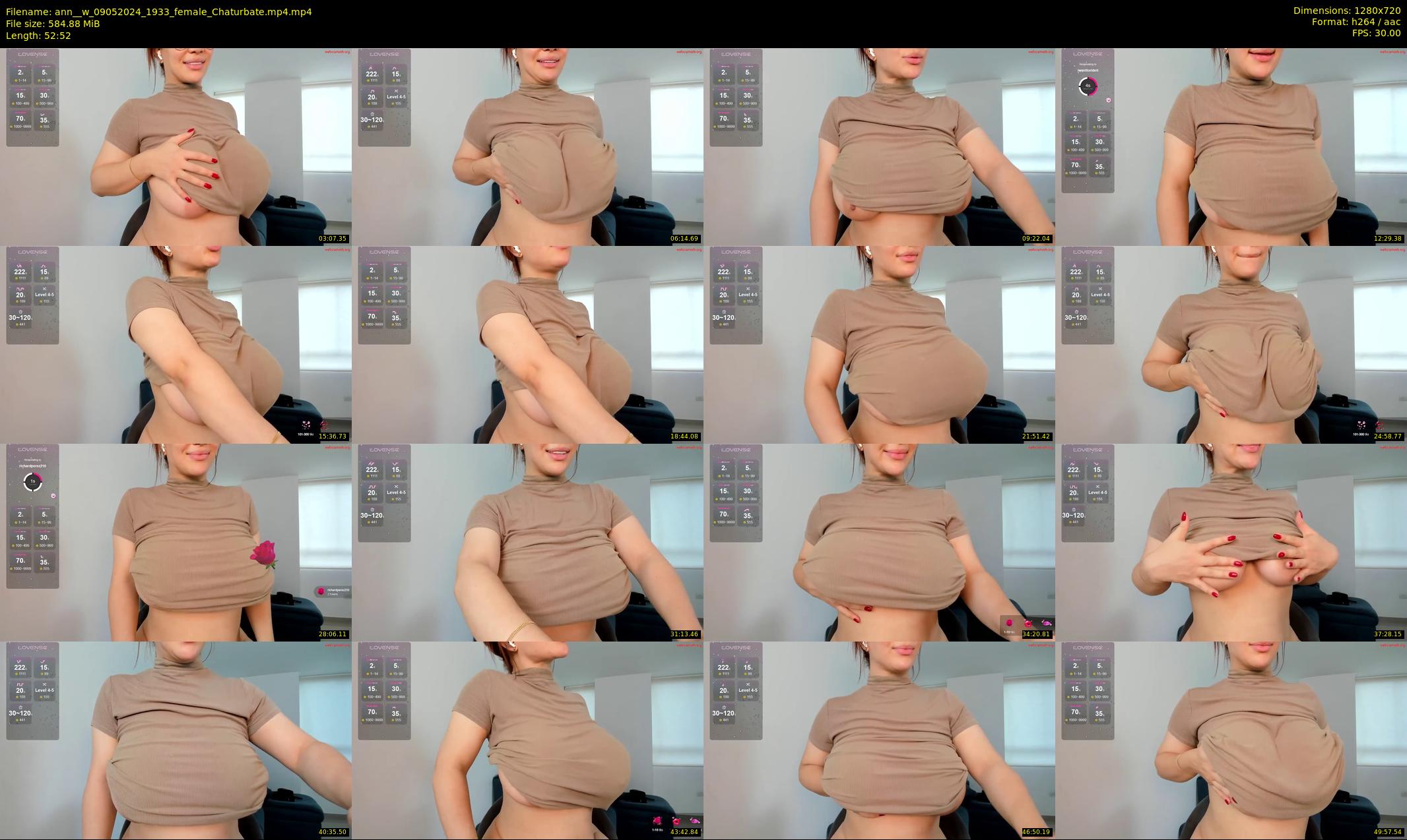 ann__w — 53 minute Chaturbate female cam show recording, 720p, May 9, 2024