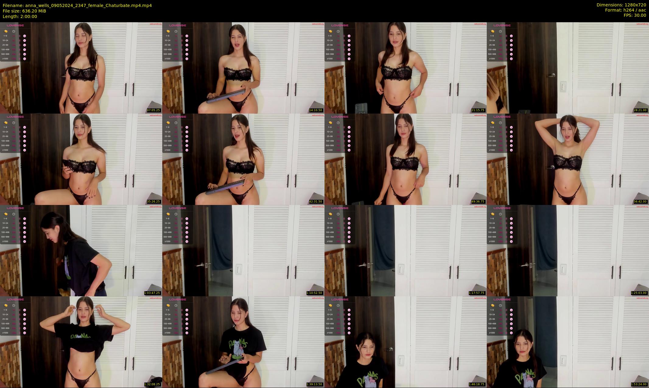 anna_wells — 120 minute Chaturbate female cam show recording, 720p, May 9, 2024