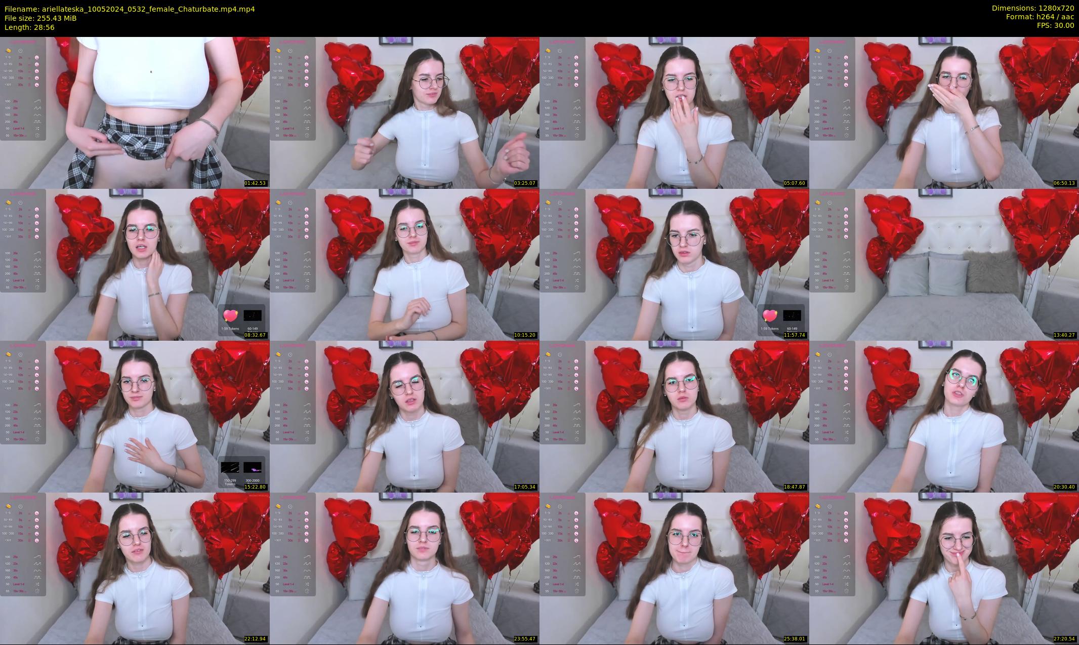 ariellateska — 29 minute Chaturbate female cam show recording, 720p, May 10, 2024