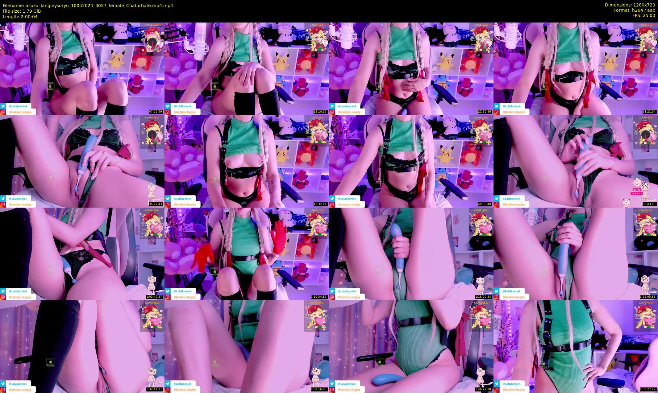 asuka_langleysoryu — 121 minute Chaturbate female cam show recording, 720p, May 10, 2024