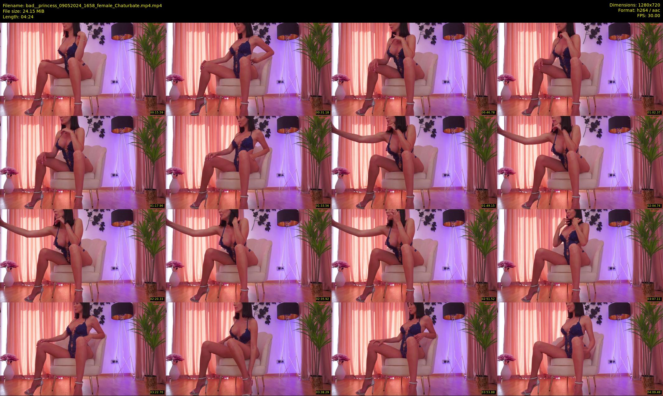 bad__princess — 5 minute Chaturbate female cam show recording, 720p, May 9, 2024