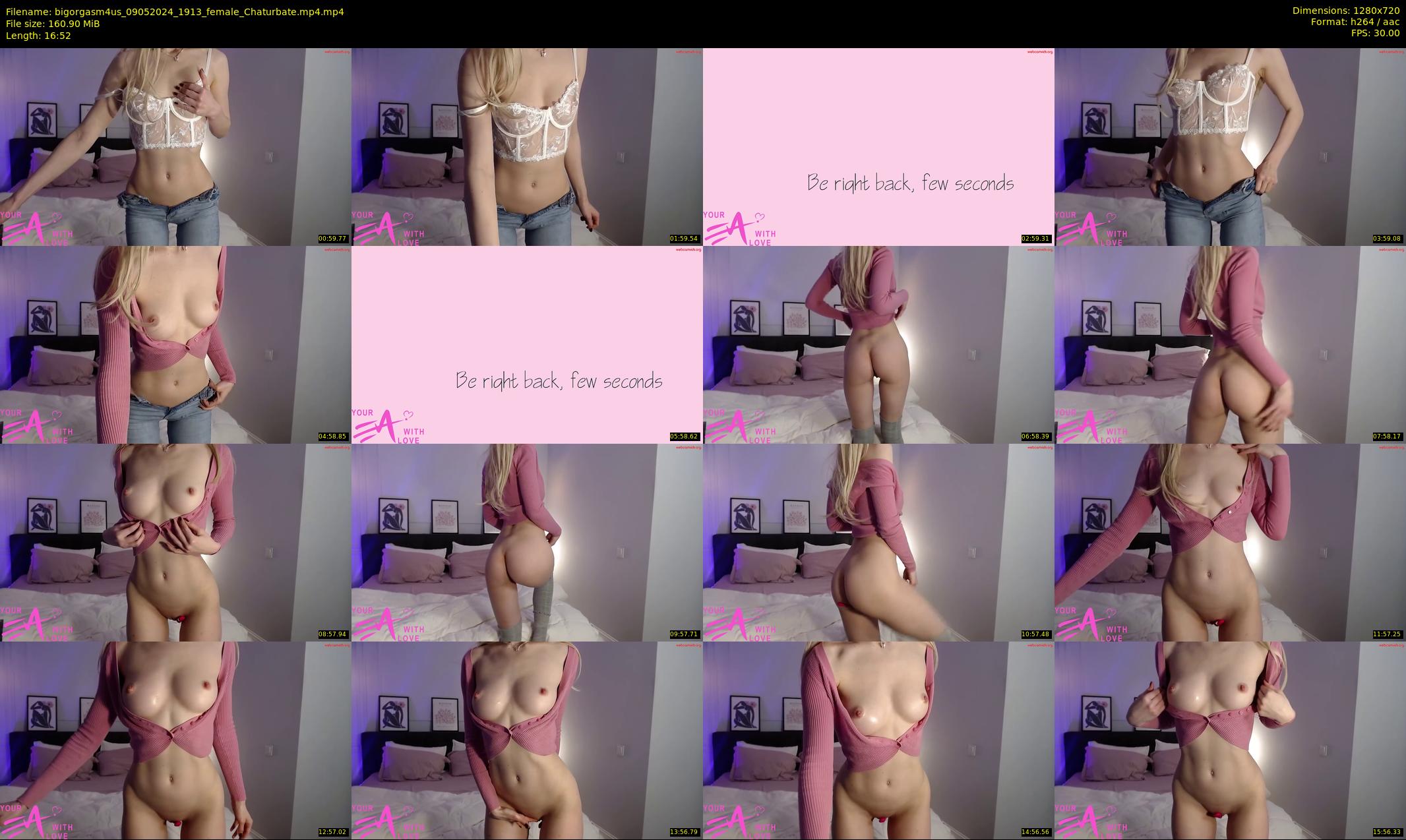 bigorgasm4us — 17 minute Chaturbate female cam show recording, 720p, May 9, 2024