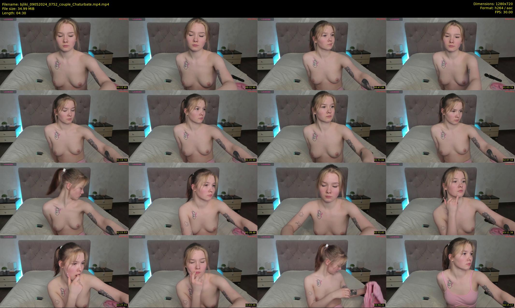 bjliki — 5 minute Chaturbate couple cam show recording, 720p, May 9, 2024