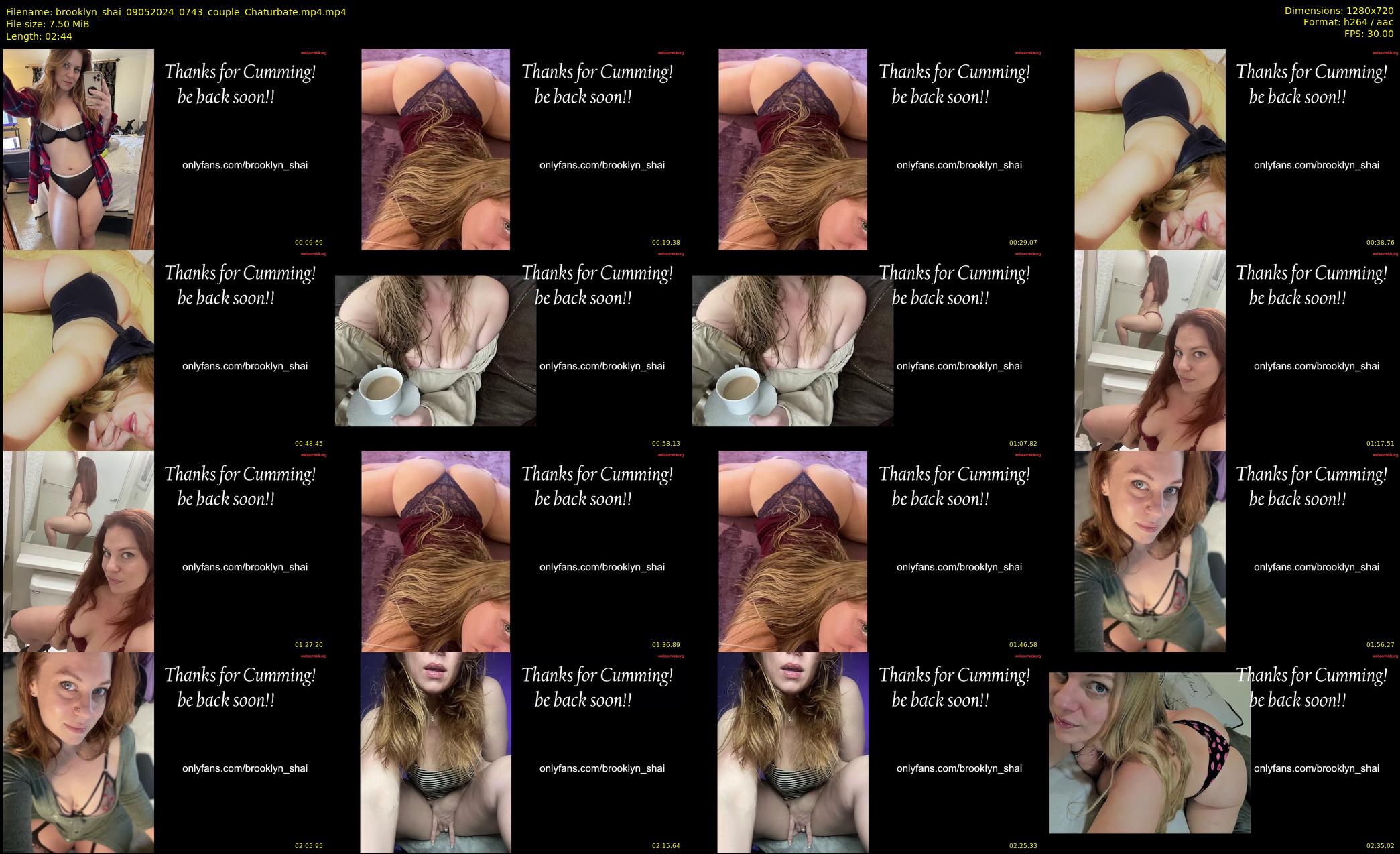 brooklyn_shai — 3 minute Chaturbate couple cam show recording, 720p, May 9, 2024