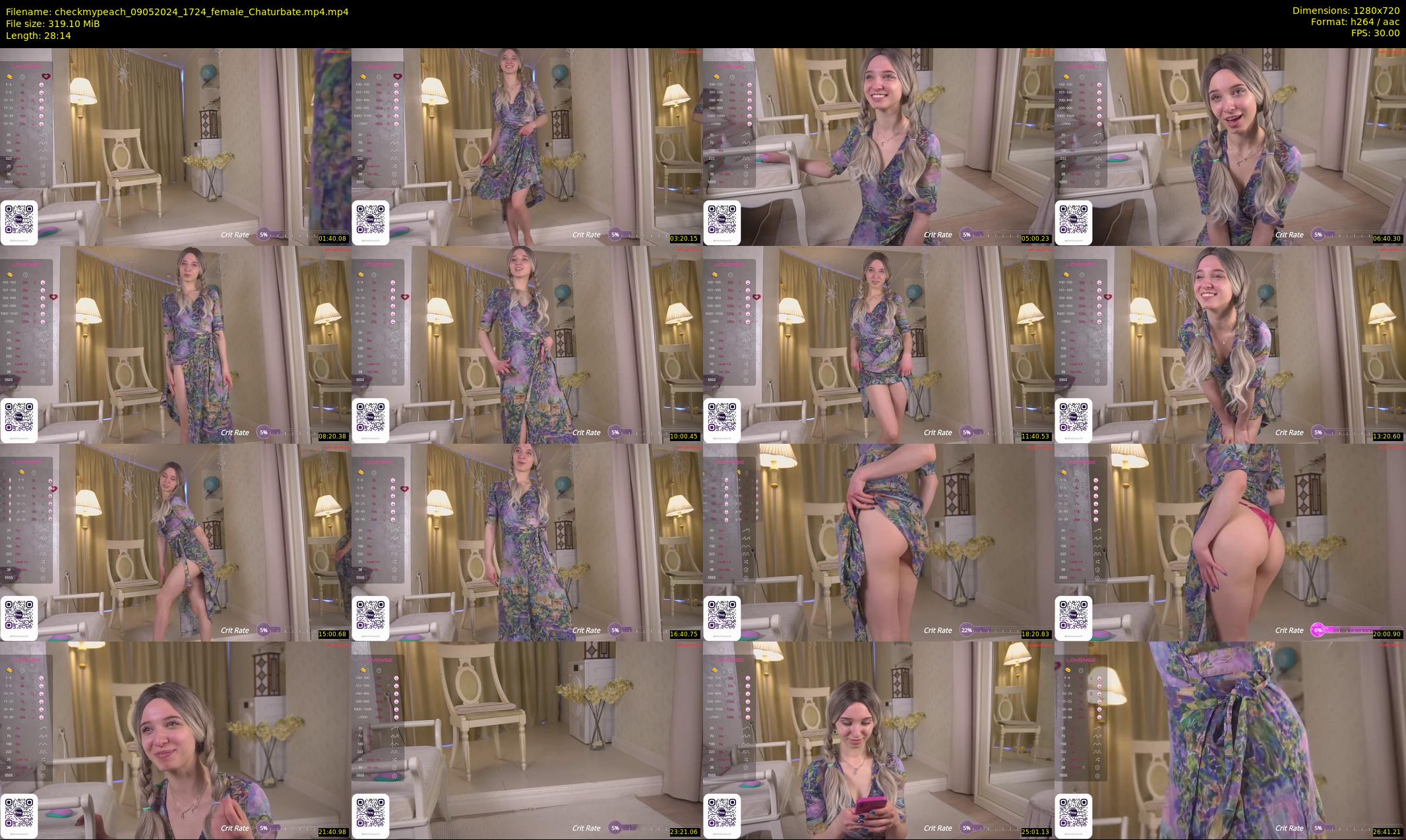 checkmypeach — 29 minute Chaturbate female cam show recording, 720p, May 9, 2024