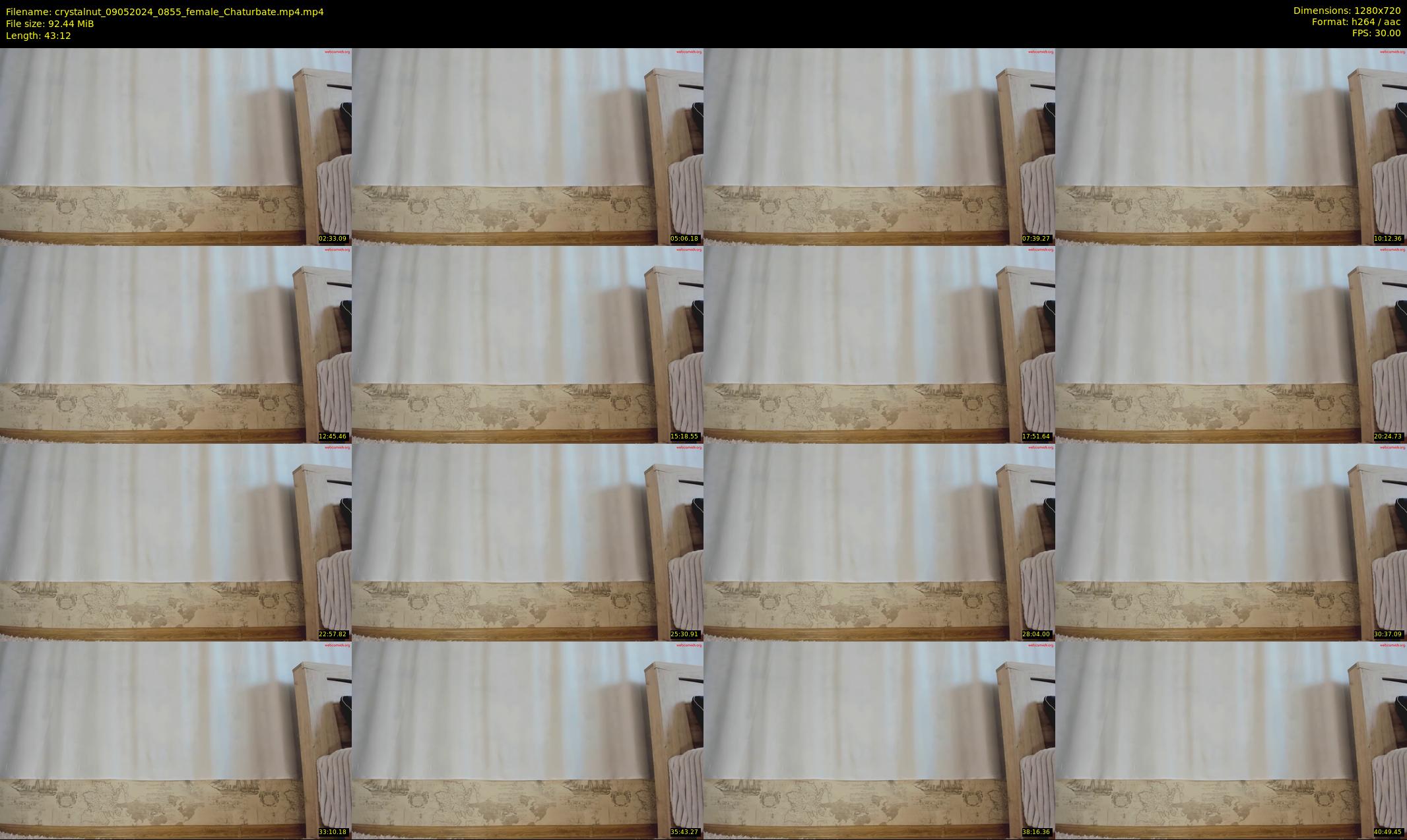 crystalnut — 44 minute Chaturbate female cam show recording, 720p, May 9, 2024