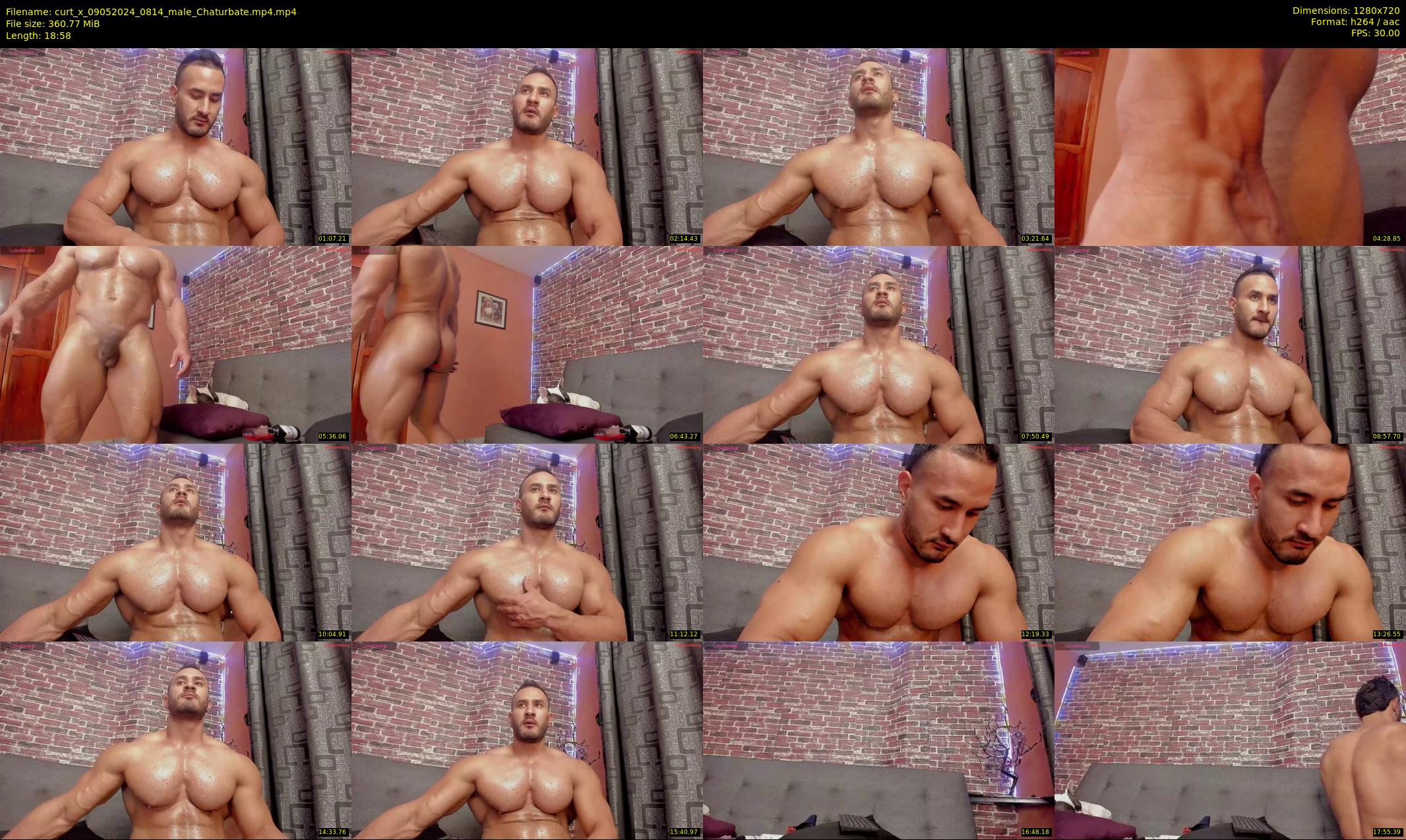 curt_x — 19 minute Chaturbate male cam show recording, 720p, May 9, 2024
