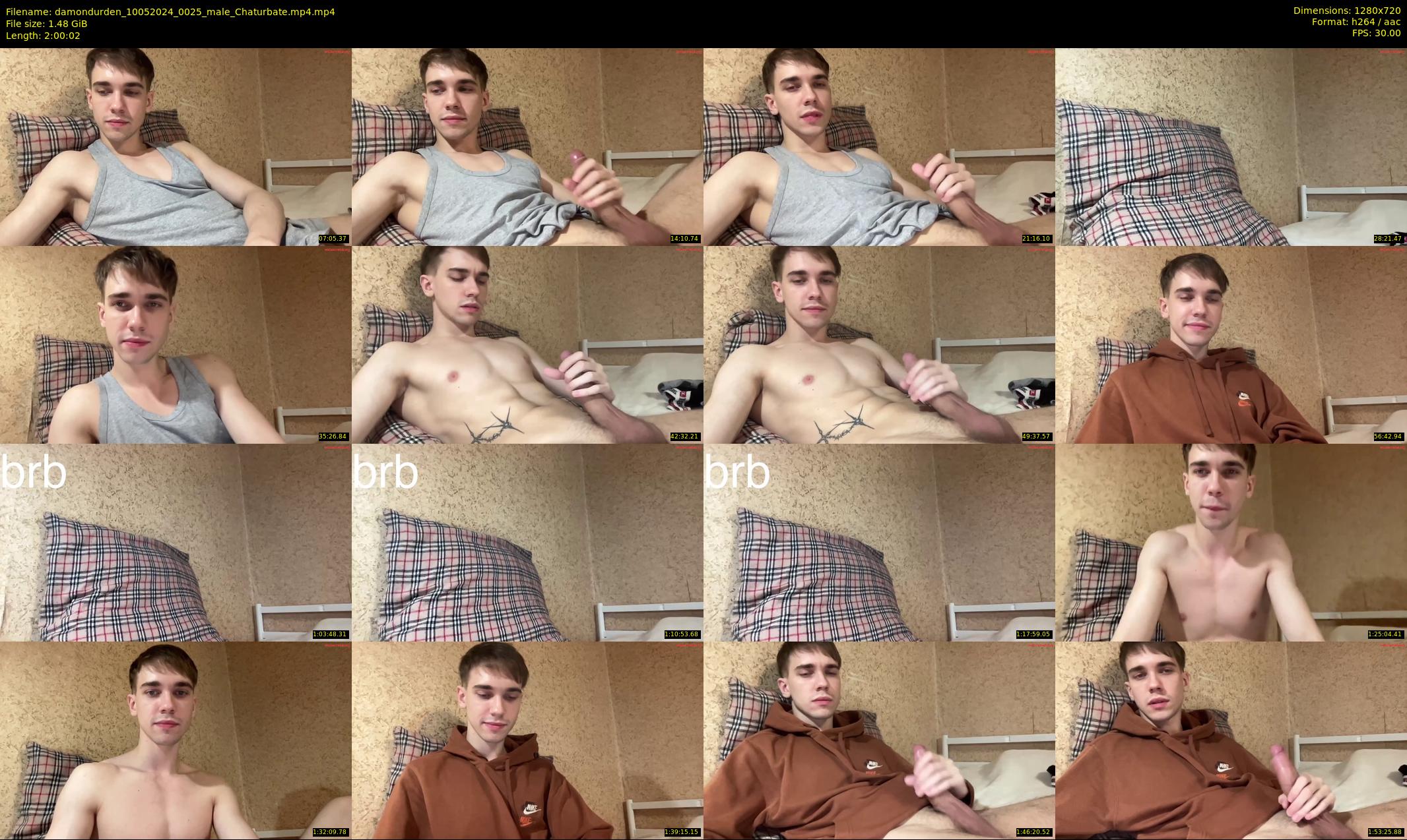 damondurden — 121 minute Chaturbate male cam show recording, 720p, May 10, 2024