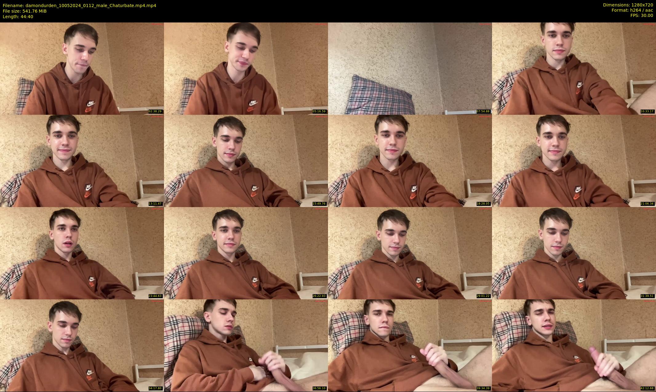 damondurden — 45 minute Chaturbate male cam show recording, 720p, May 10, 2024