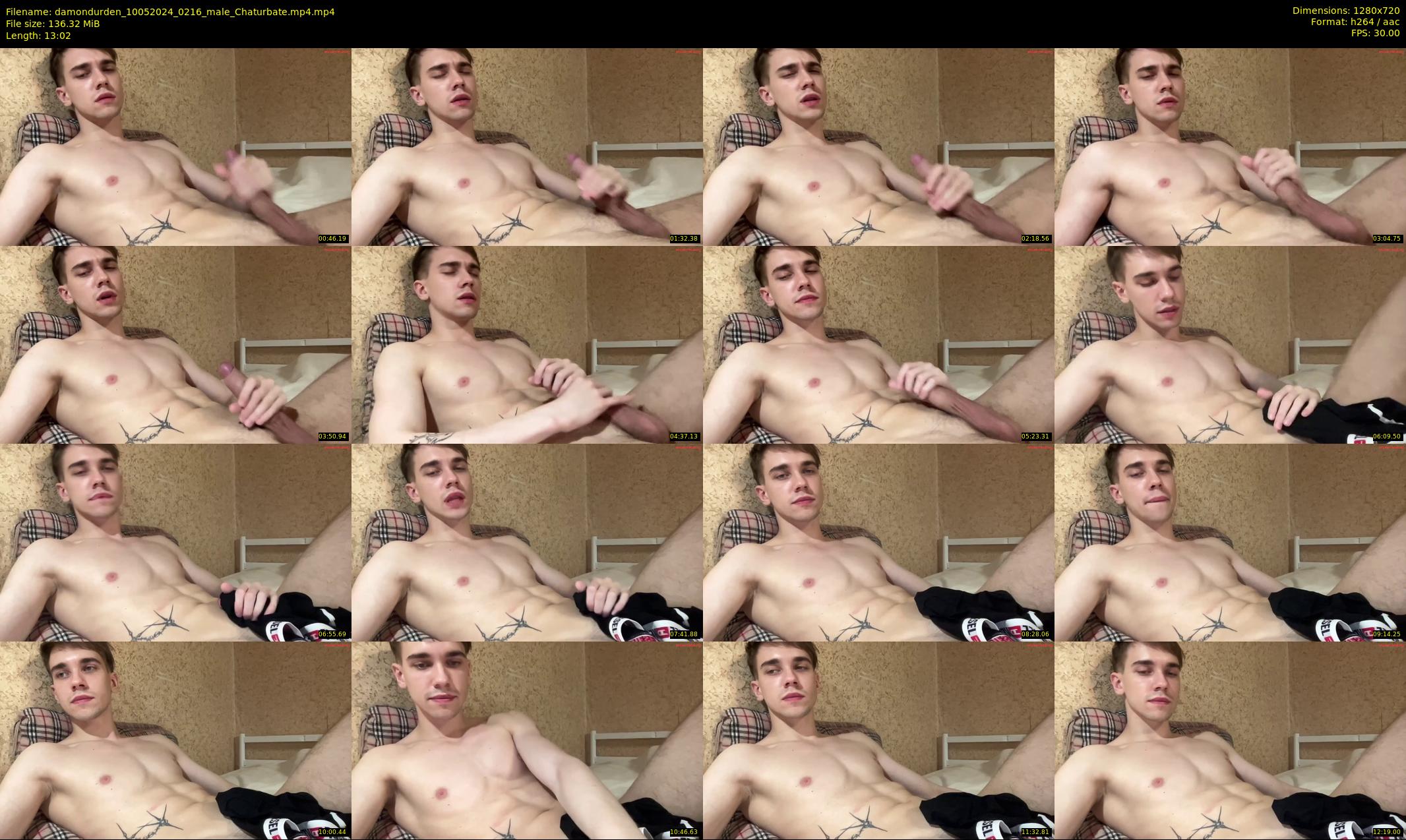damondurden — 14 minute Chaturbate male cam show recording, 720p, May 10, 2024
