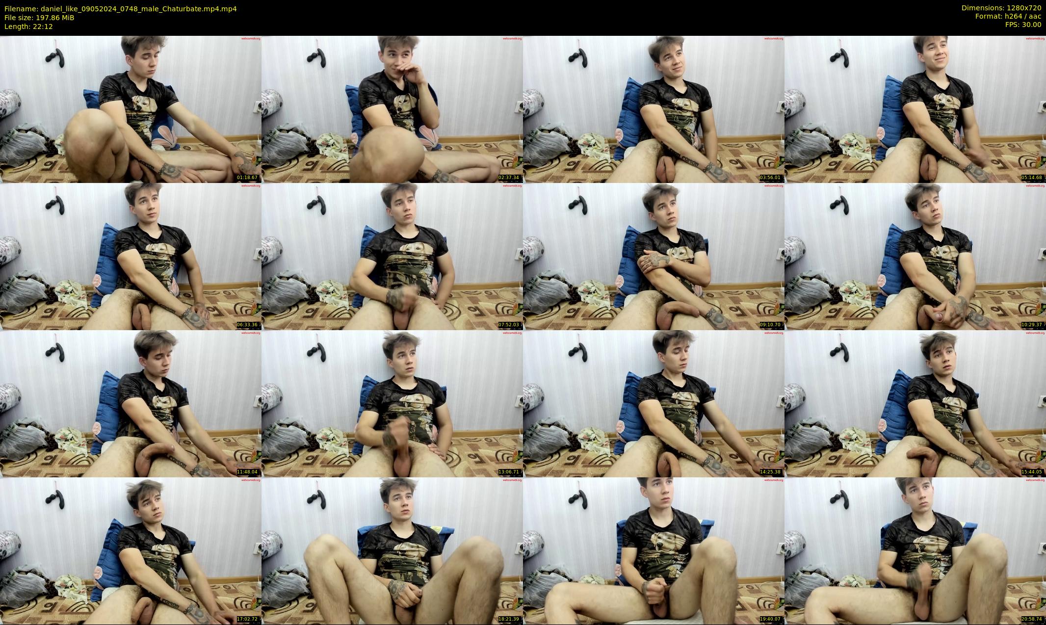 daniel_like — 23 minute Chaturbate male cam show recording, 720p, May 9, 2024