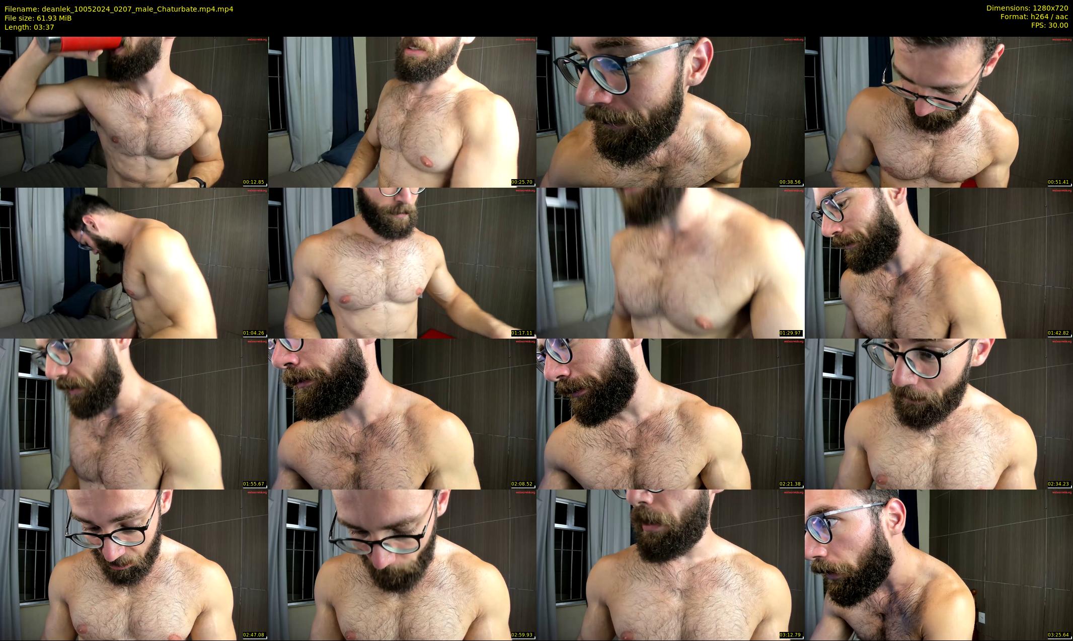 deanlek — 4 minute Chaturbate male cam show recording, 720p, May 10, 2024