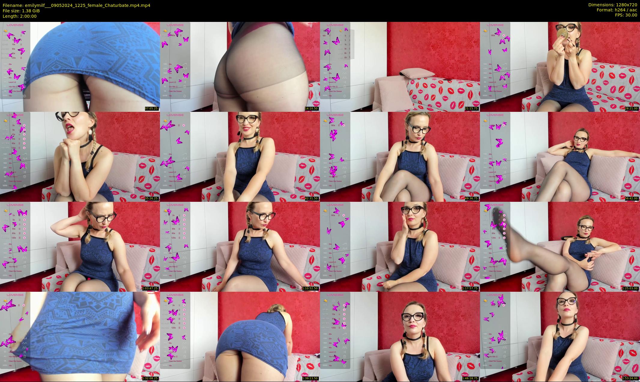emilymilf__ — 120 minute Chaturbate female cam show recording, 720p, May 9, 2024