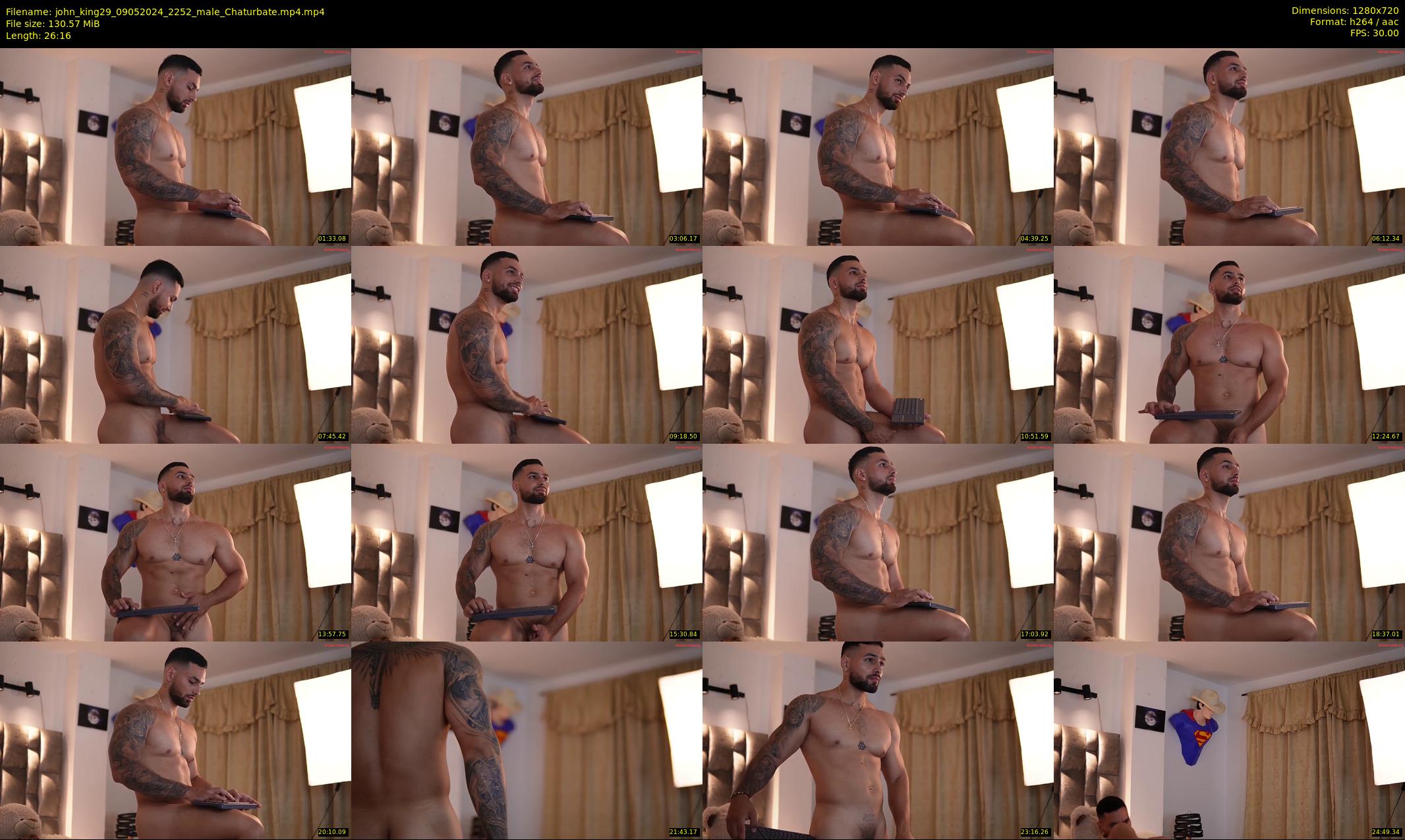 john_king29 — 27 minute Chaturbate male cam show recording, 720p, May 9, 2024