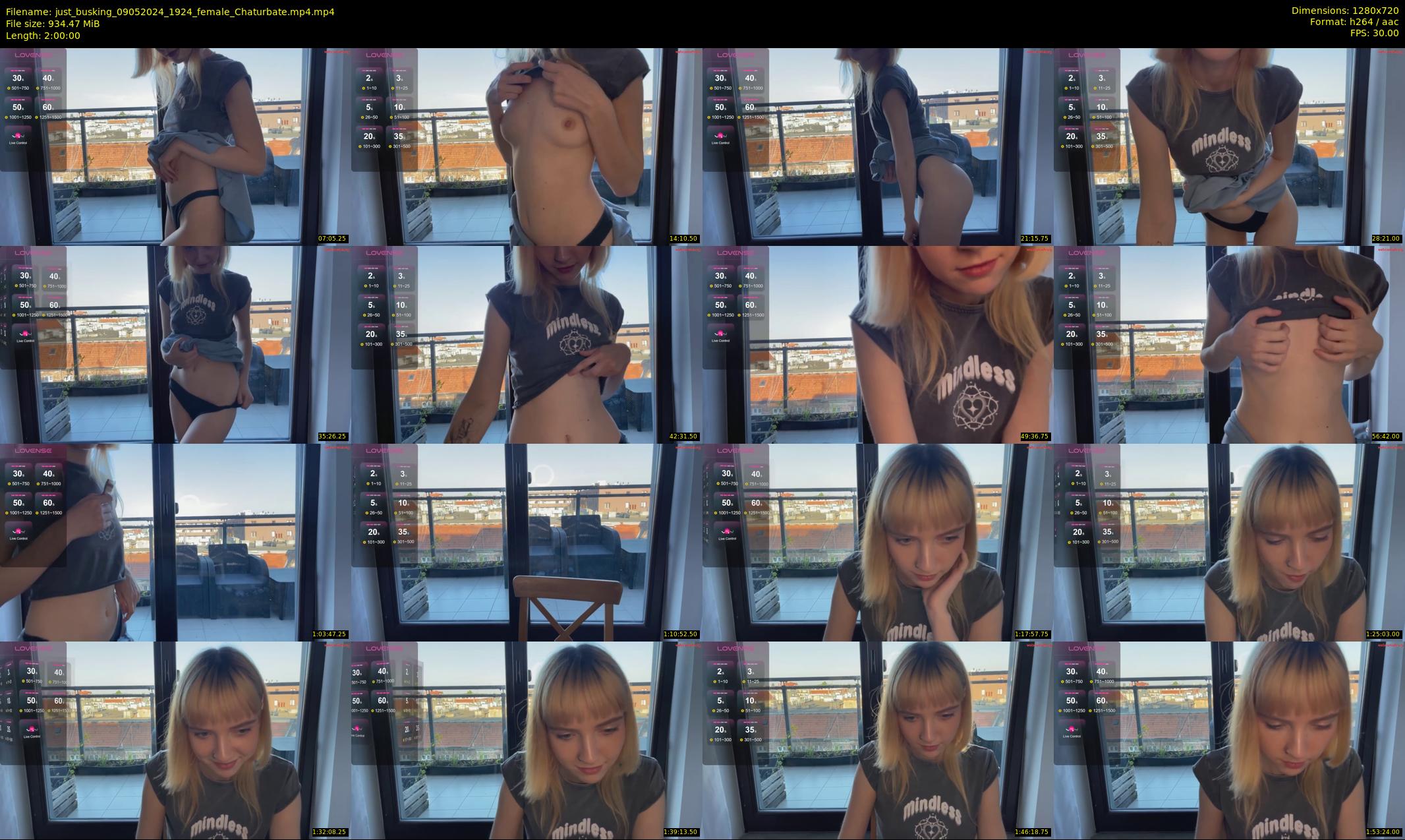 just_busking — 120 minute Chaturbate female cam show recording, 720p, May 9, 2024