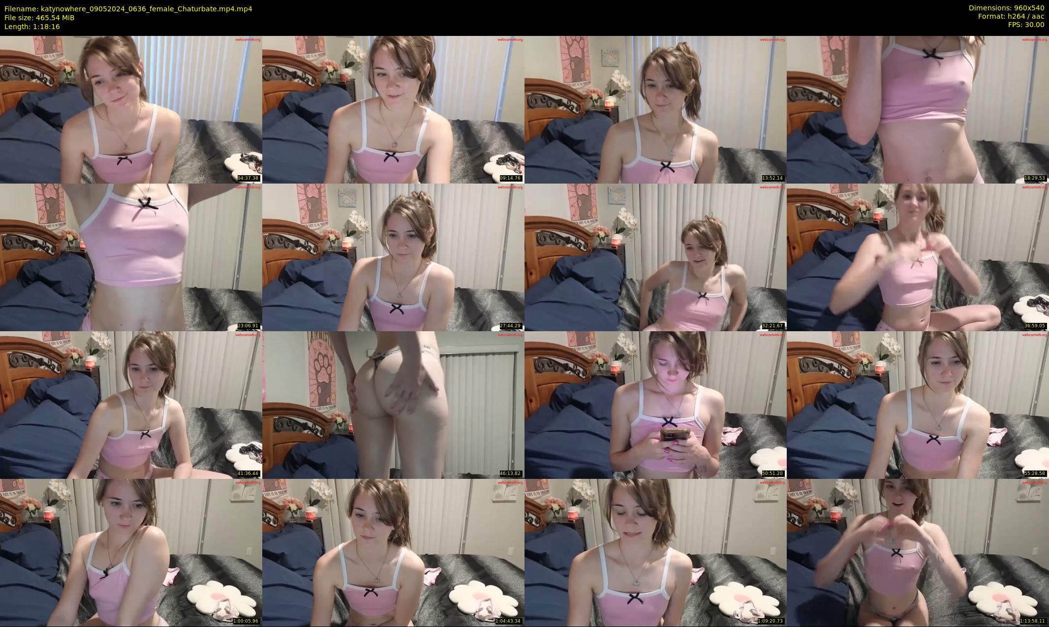 katynowhere — 79 minute Chaturbate female cam show recording, 480p, May 9, 2024