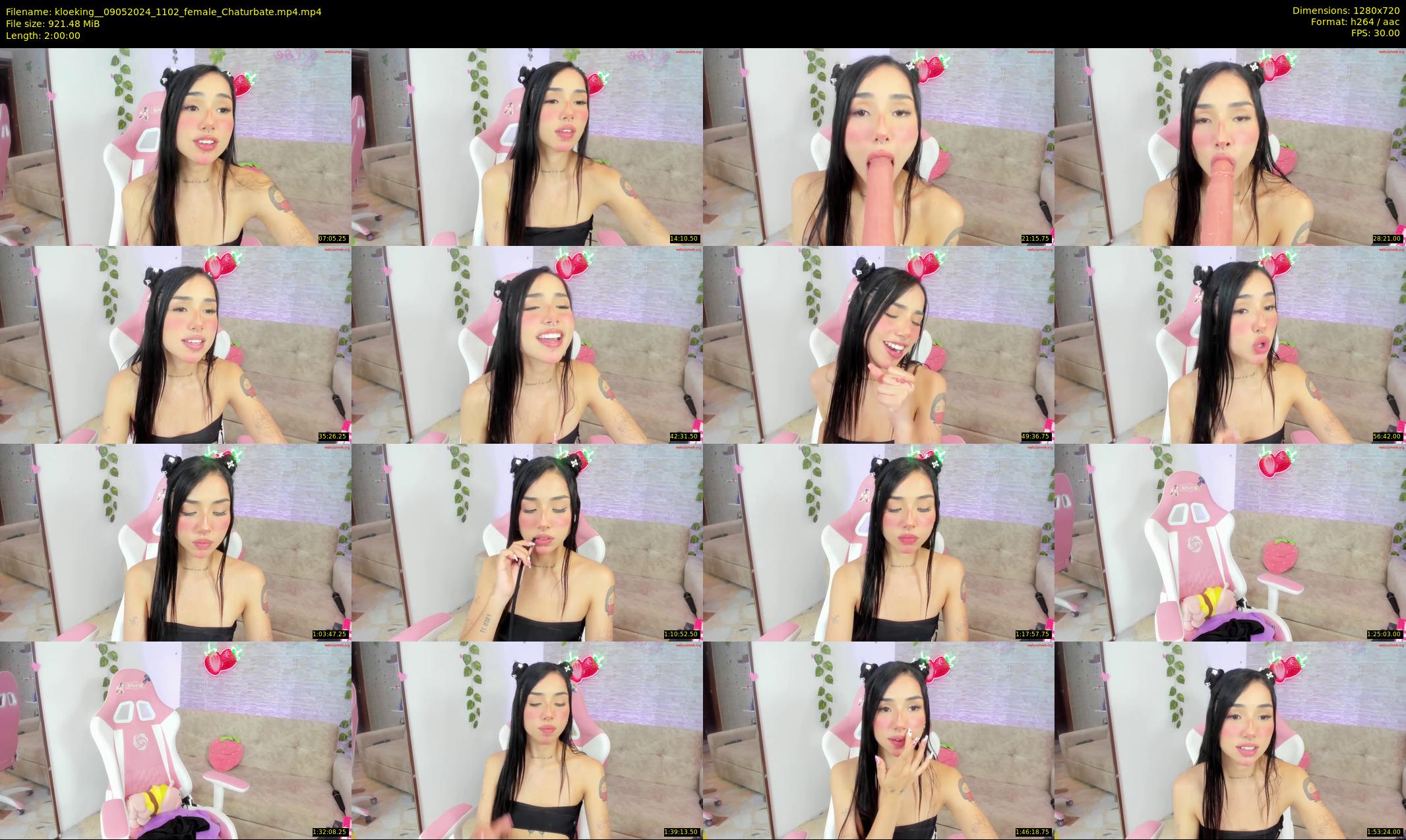 kloeking_ — 120 minute Chaturbate female cam show recording, 720p, May 9, 2024